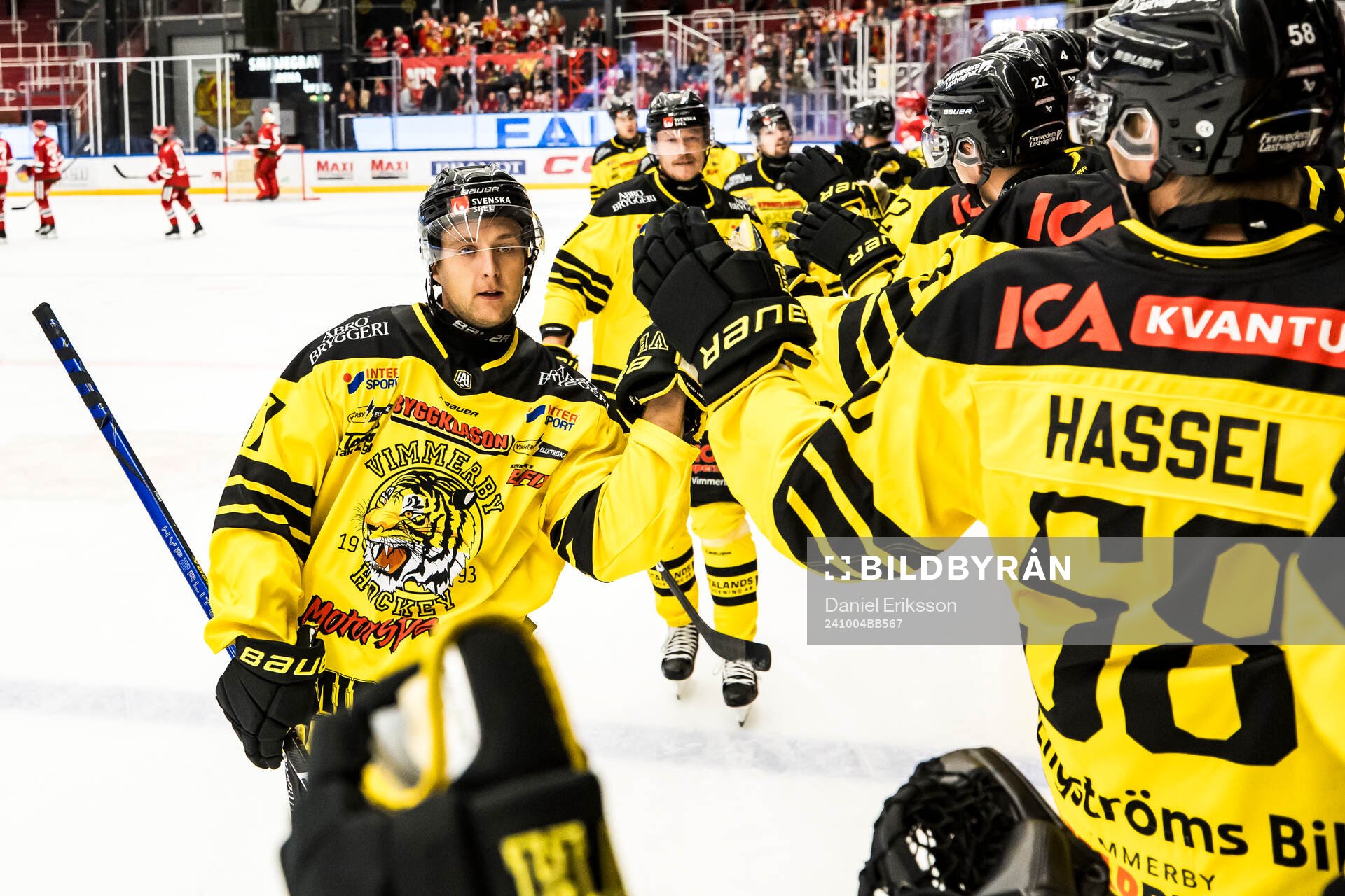 Vimmerbys Martin Pärna jubel 0-1