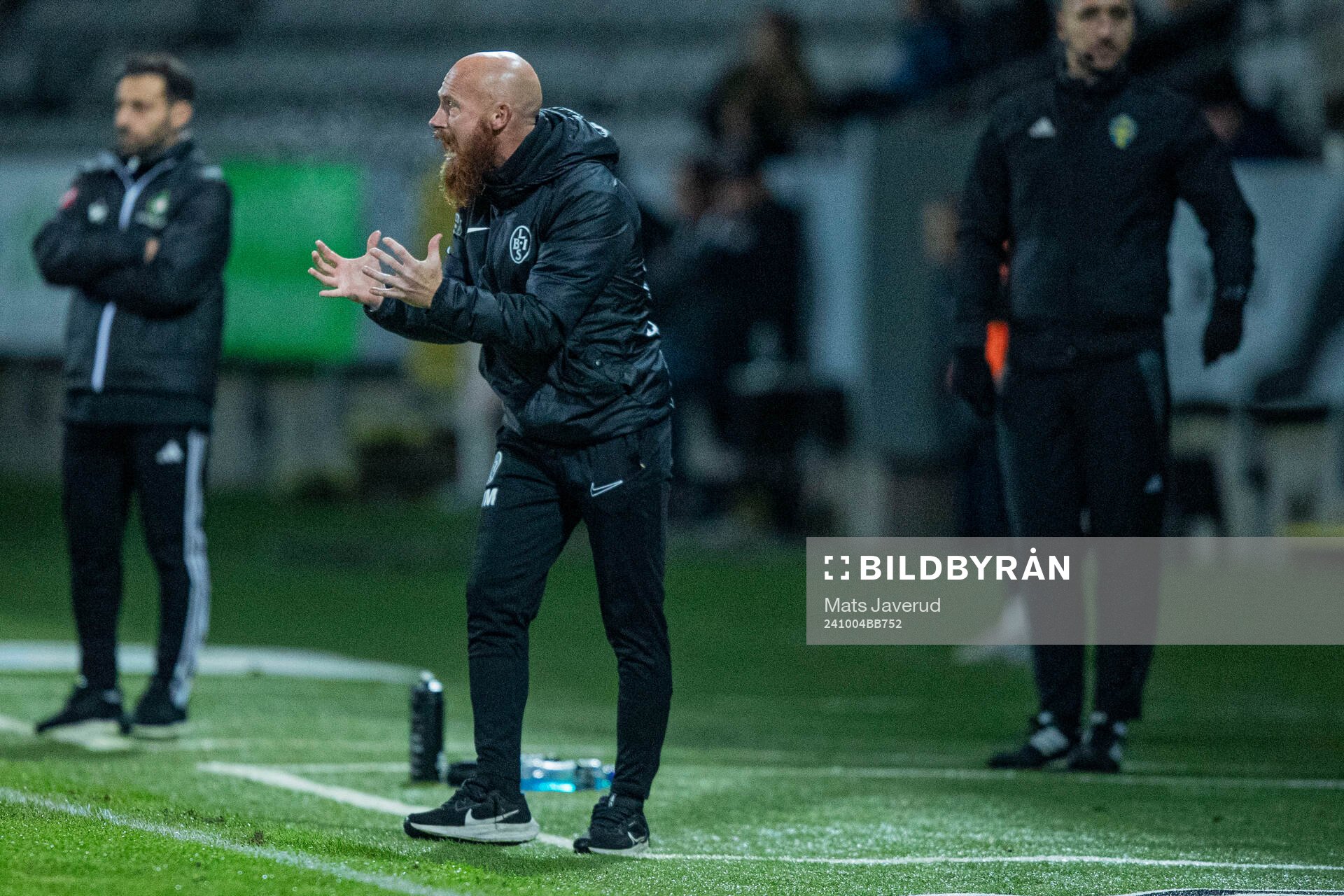 Landskronas tränare Max Mölder