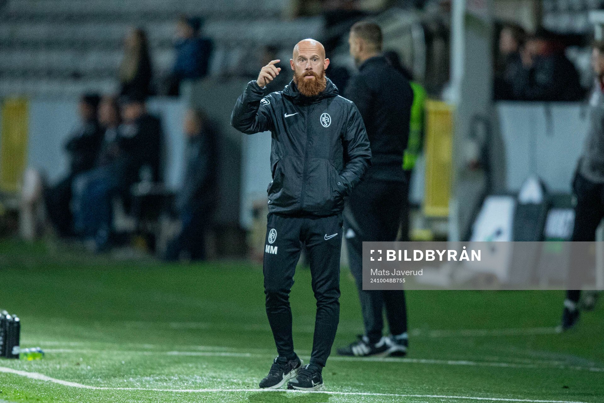 Landskronas tränare Max Mölder