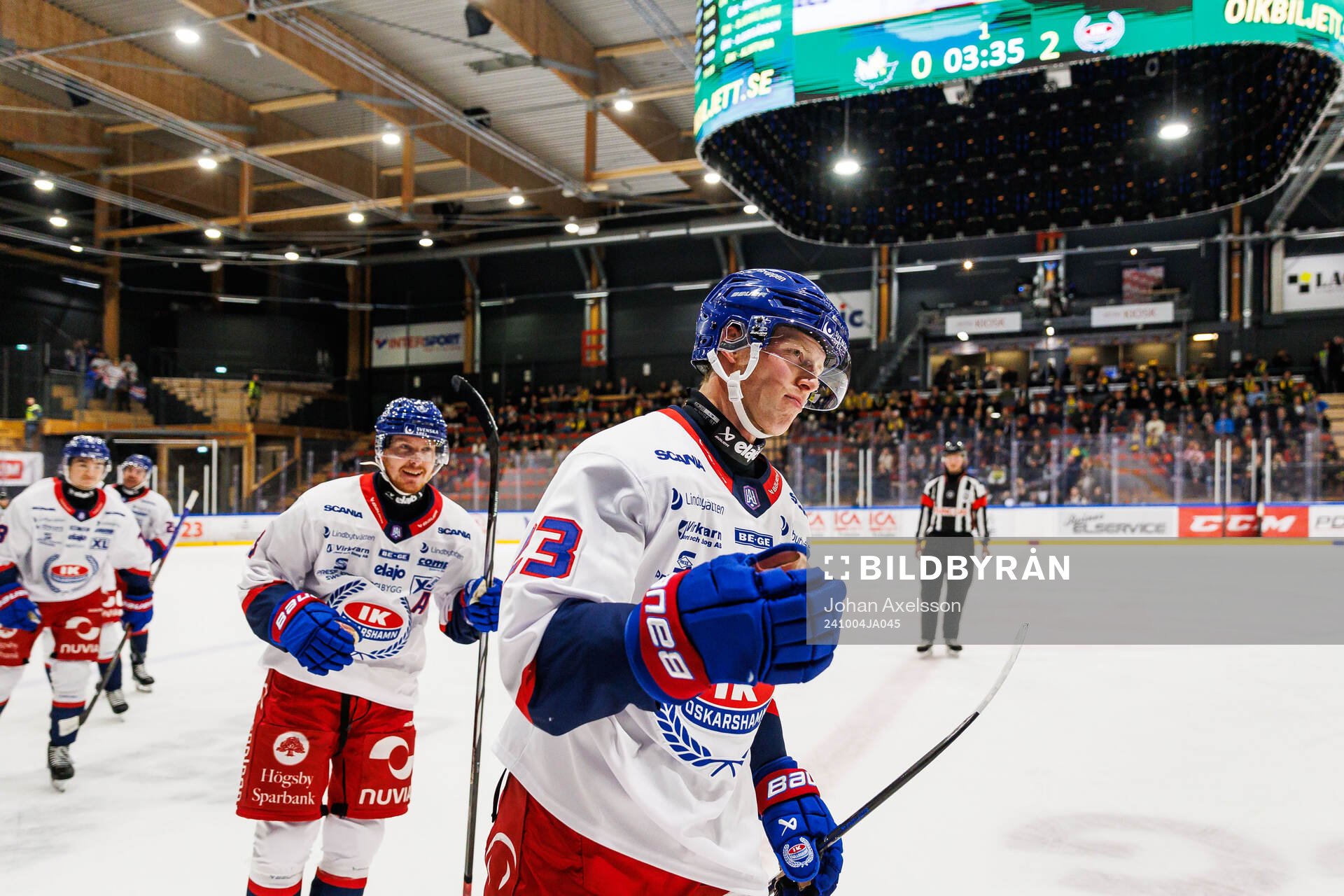 IK Oskarshamns Gustaf Westlund jublar