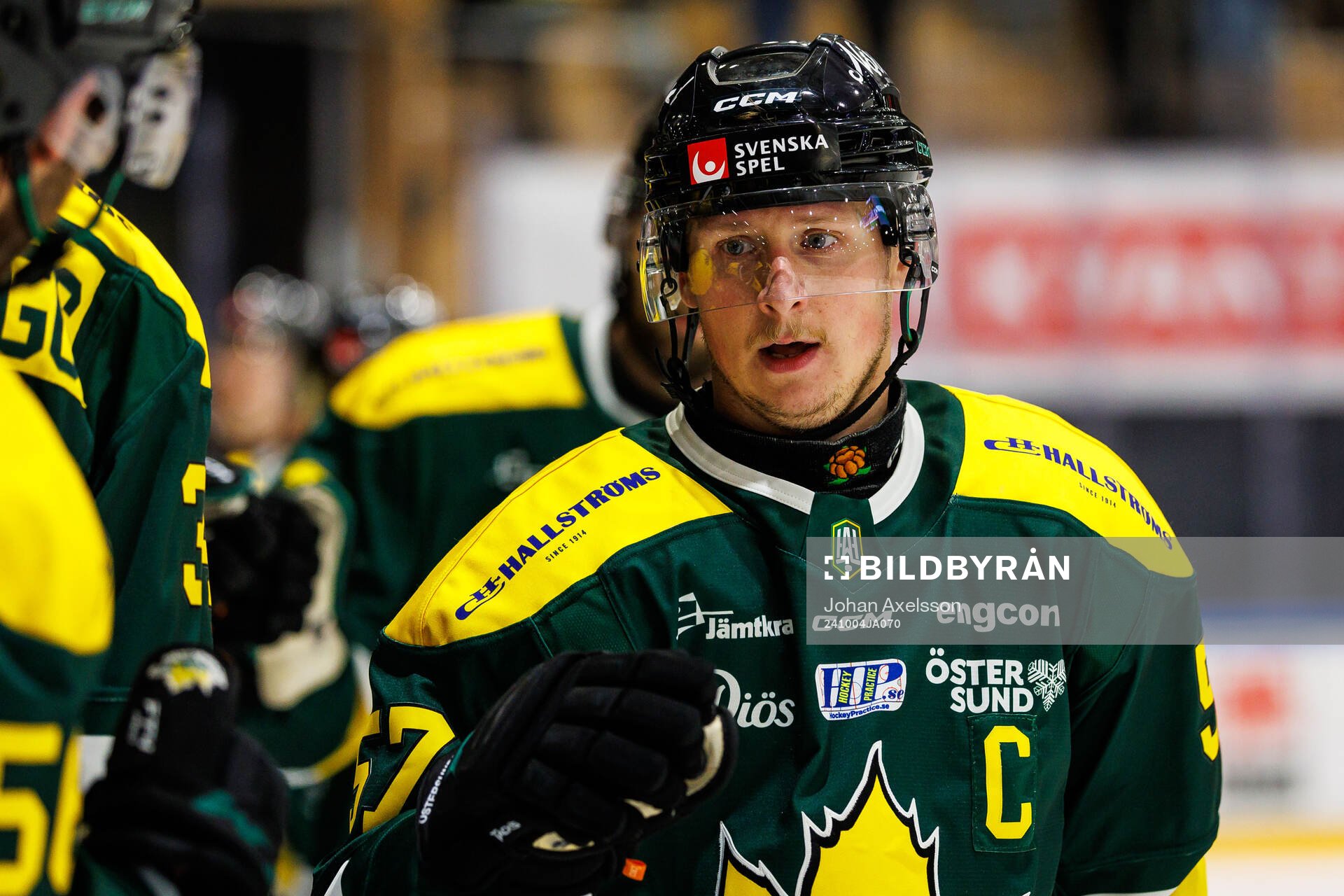 Östersunds Karl Johansson jublar