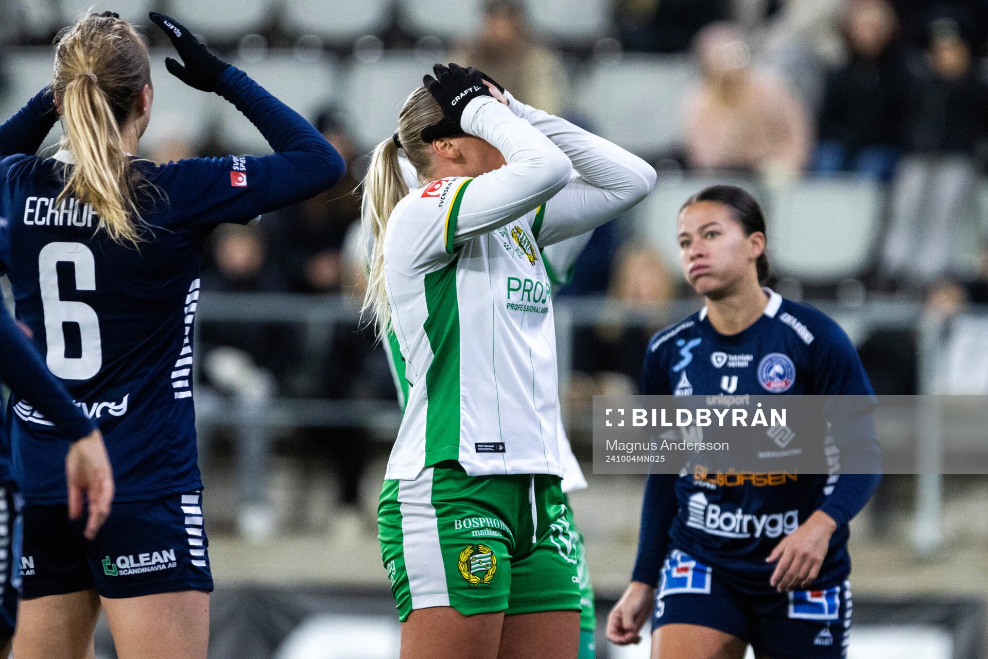 Hammarbys Cathinka Tandberg deppar