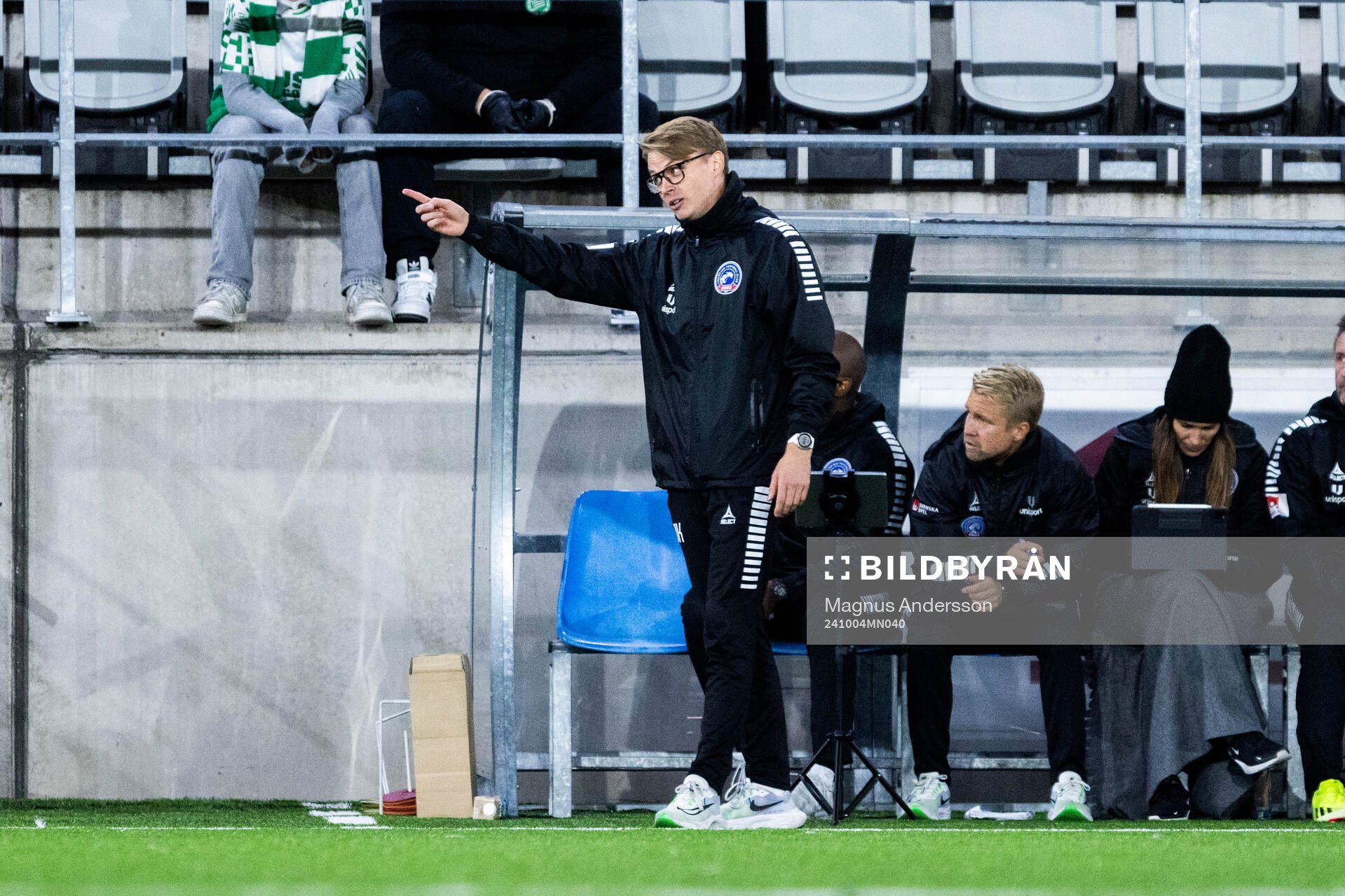 Linköpings tränare Jonne Kunnas