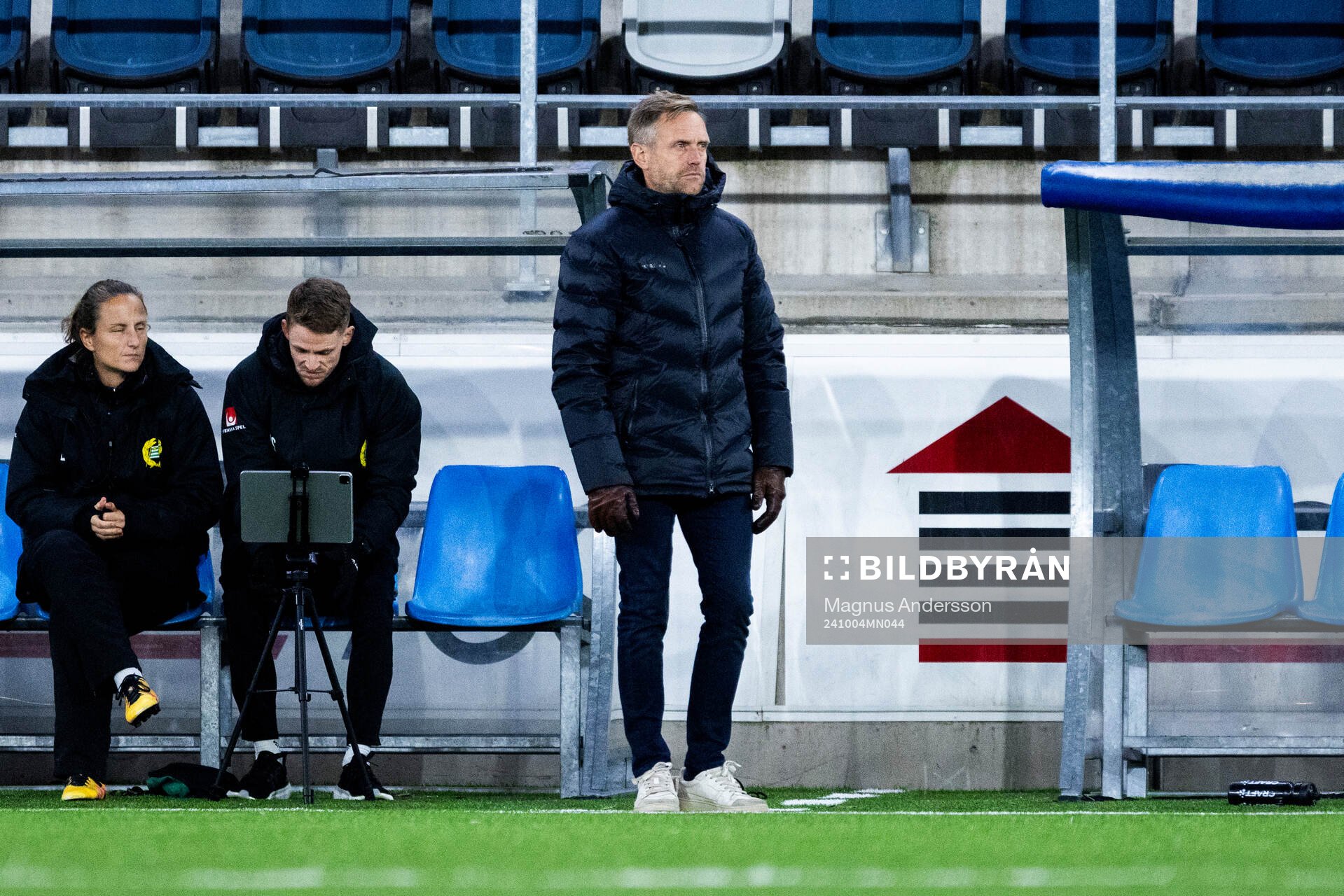 Hammarbys tränare Martin Sjögren