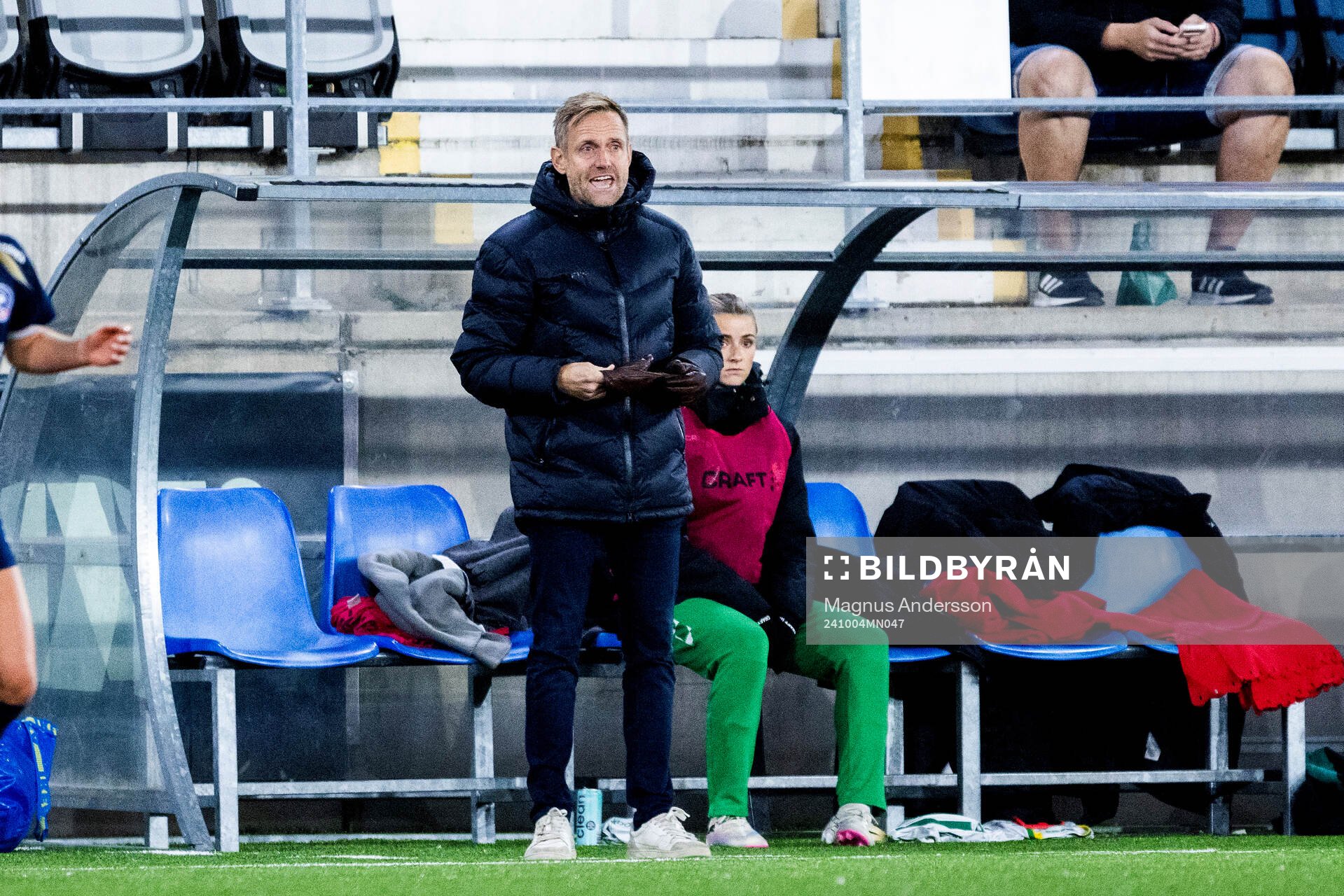 Hammarbys tränare Martin Sjögren