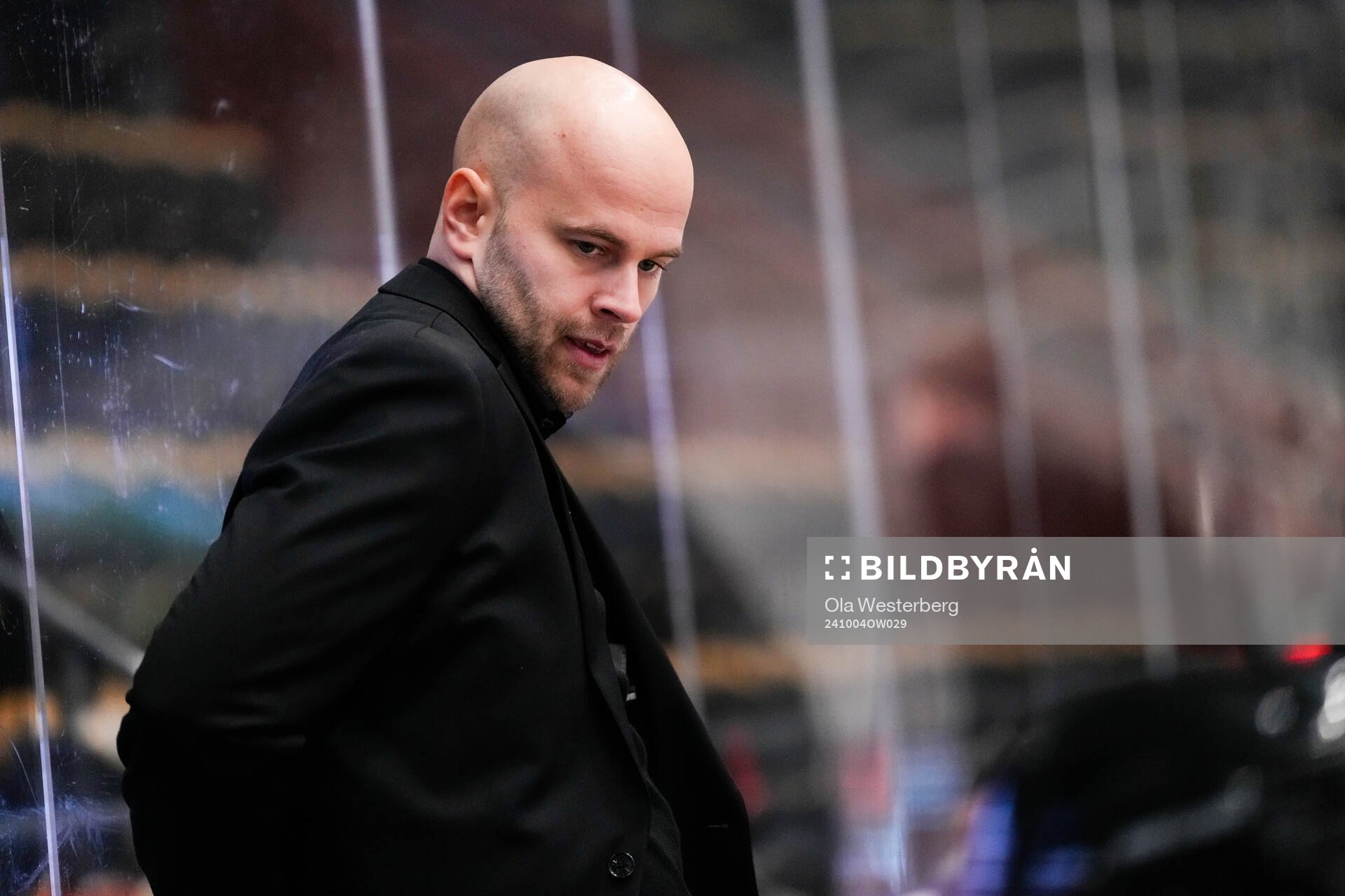 Brynäs tränare Filip Eriksson