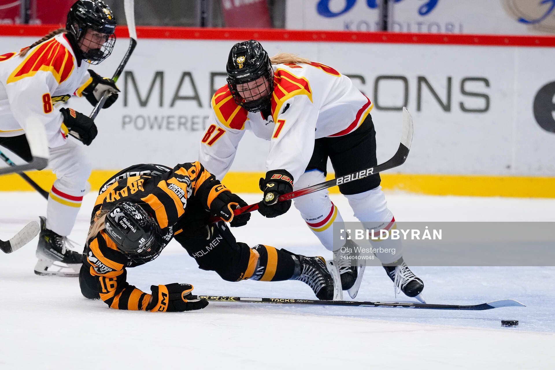 Brynäs Anna Brenkle och Skellefteås Vilma Granlund