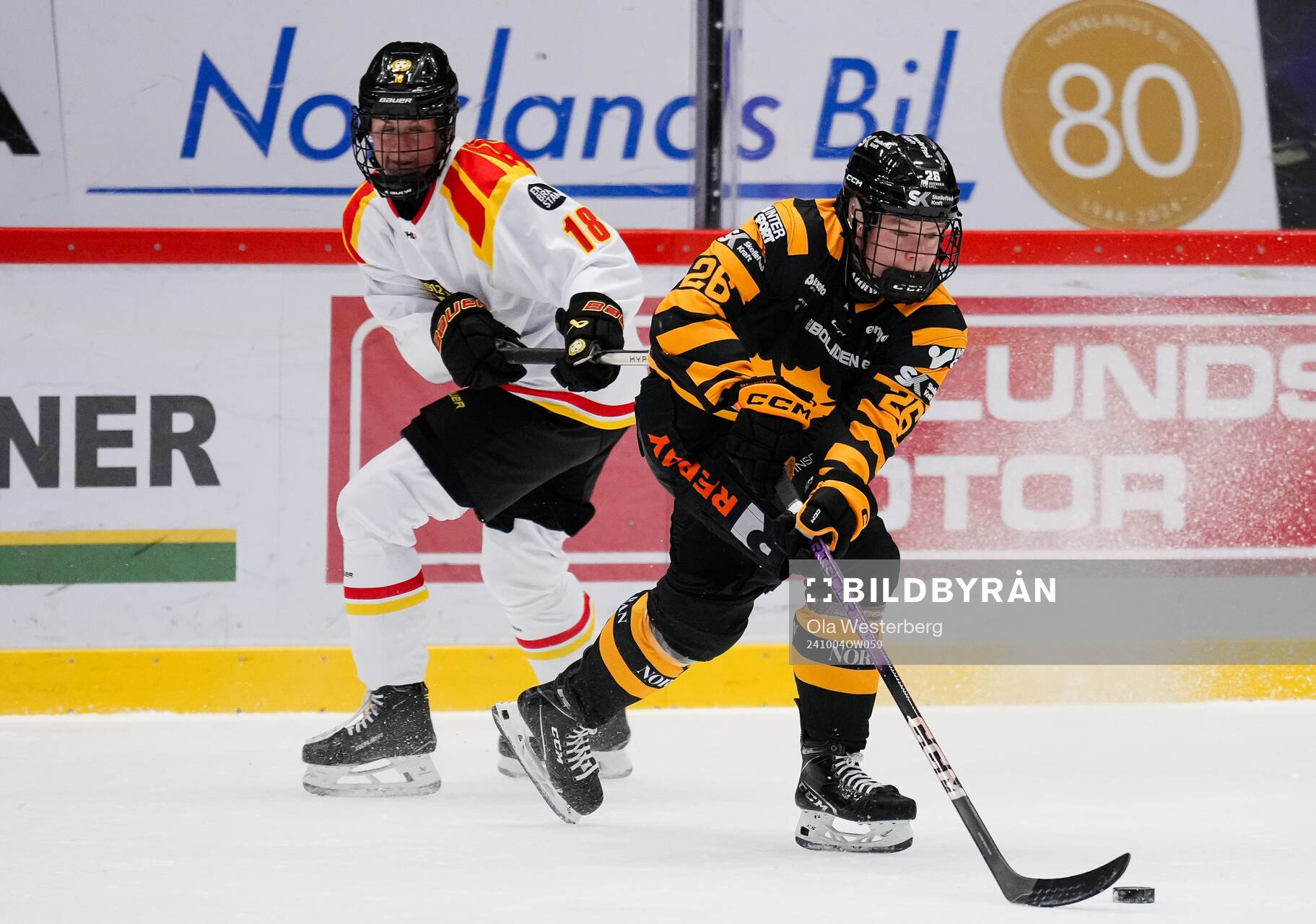 Brynäs Jenniina Nylund och Skellefteås Ida Kuoppala