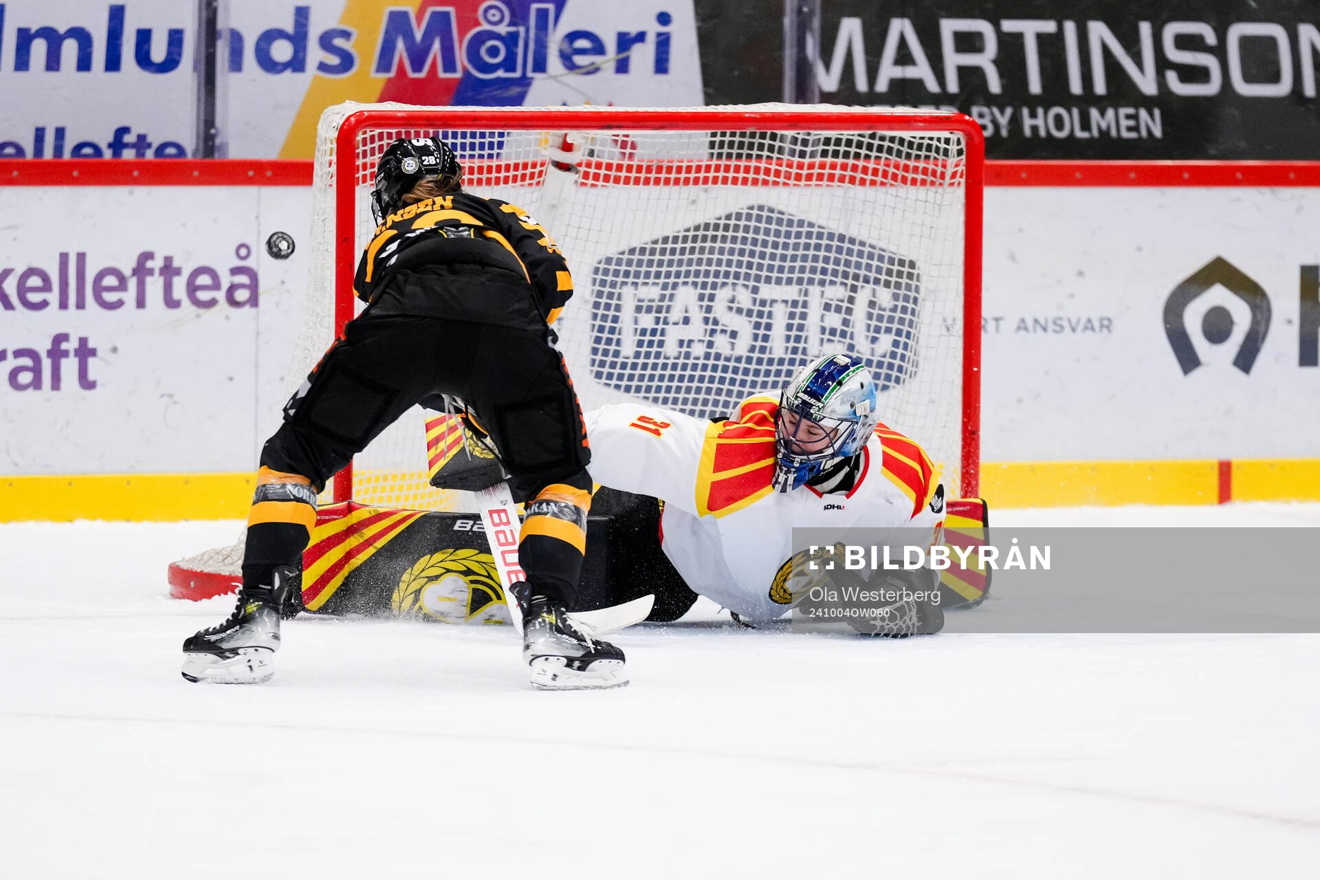 Skellefteås Nicoline Söndergaard Jensen och Brynäs