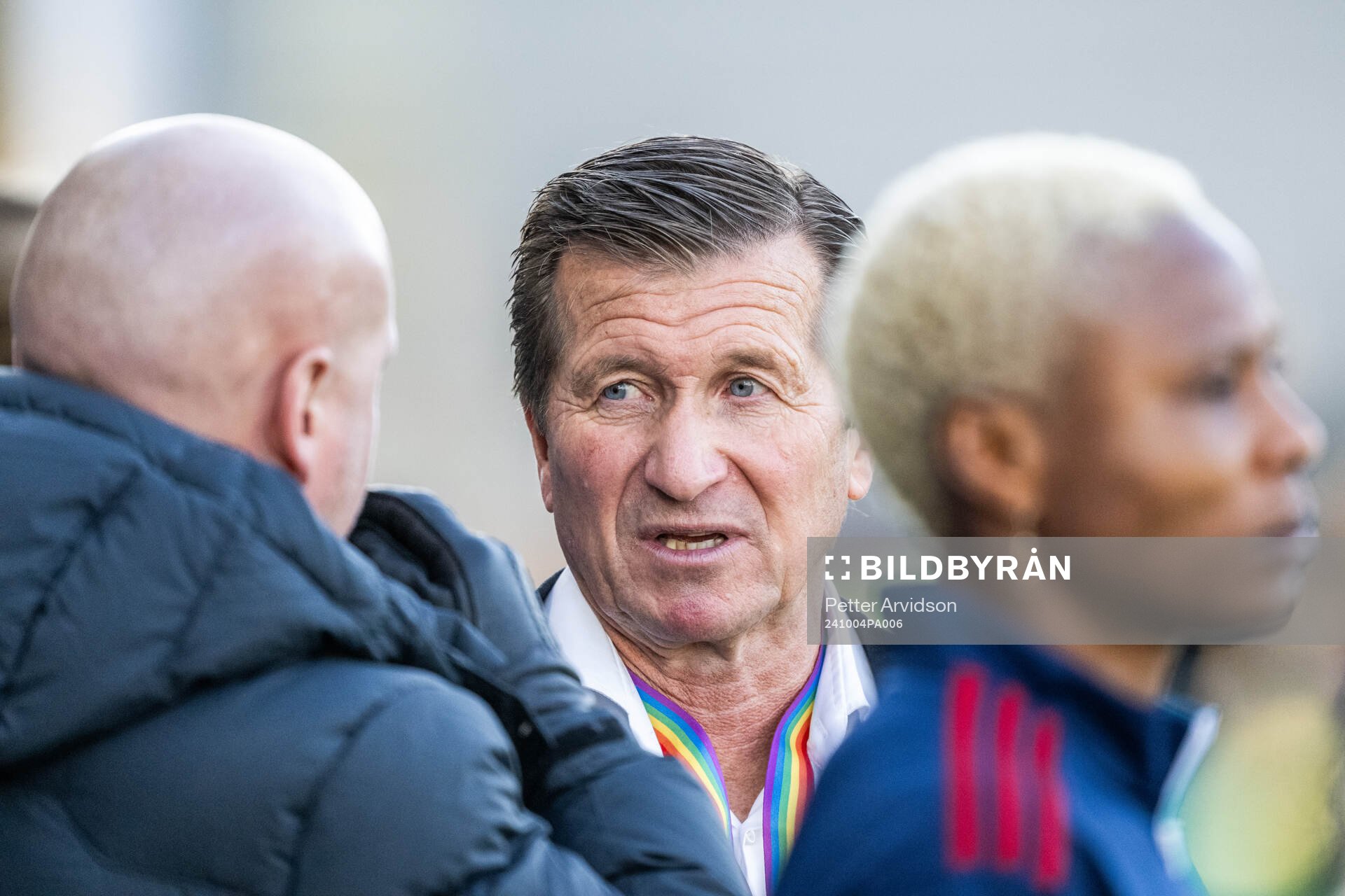 FC Rosengårds ordförande Håkan Wifvesson inför fotbollsmatchen i Damallsvenskan mellan FC Rosengård och Kristianstad den 4 oktober 2024 i Malmö.