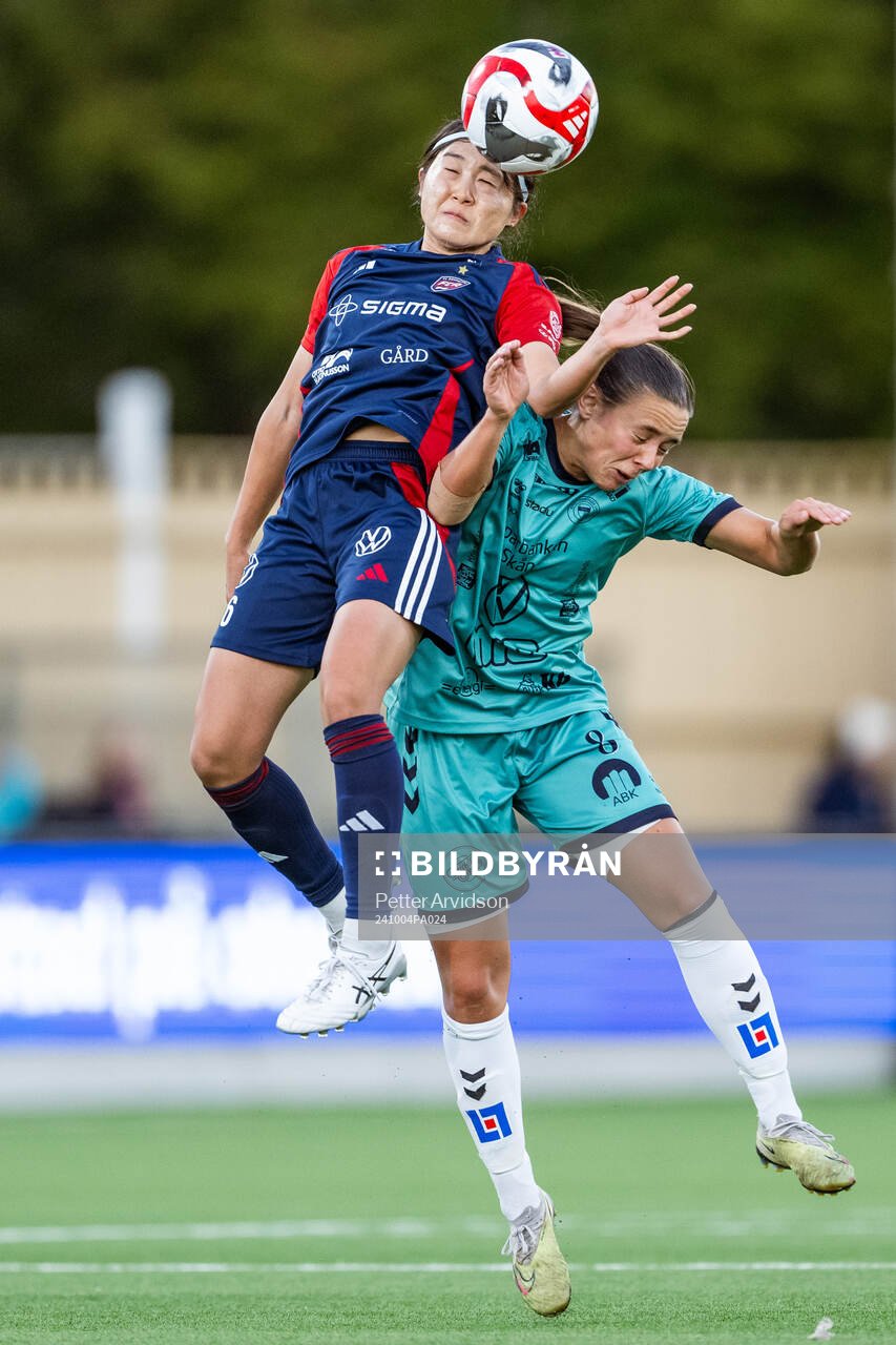 FC Rosengårds Momoko Tanikawa och Kristianstads Alice
