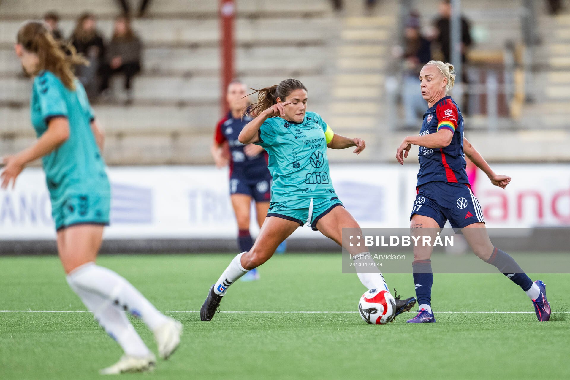 Kristianstads Carly Wickenheiser och FC Rosengårds