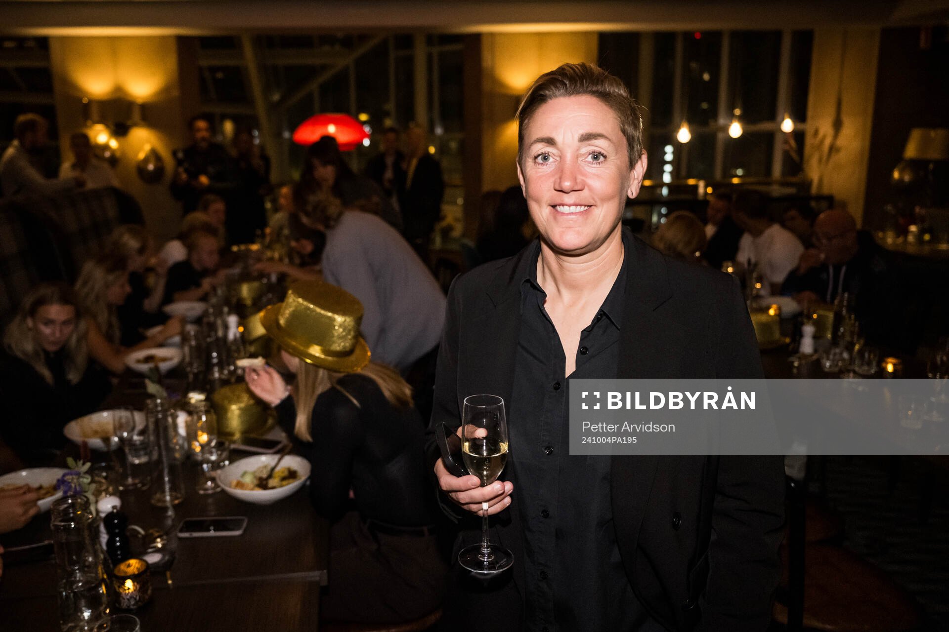 FC Rosengårds sportchef Therese Sjögran på guldfesten