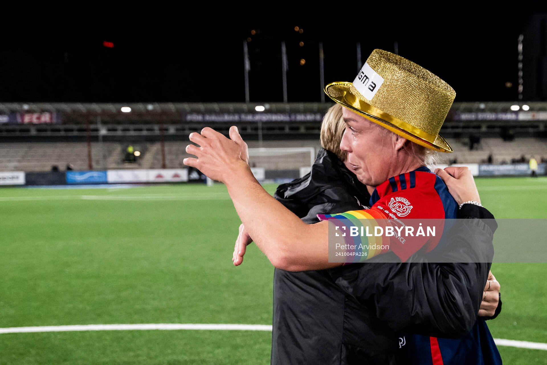 FC Rosengårds sportchef Therese Sjögran och Caroline