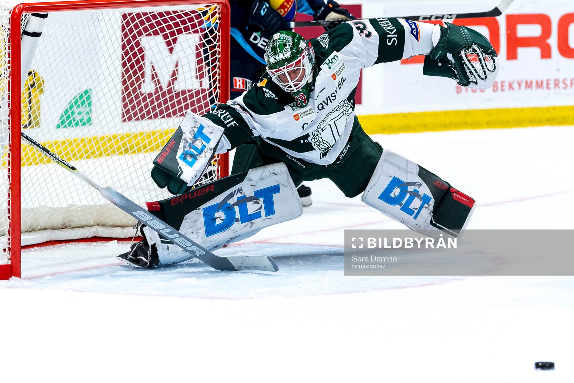 Tingsryds målvakt Emil Cederlund