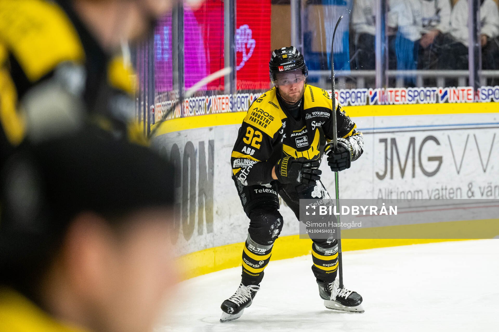 Västerås Kim Rosdahl har ont