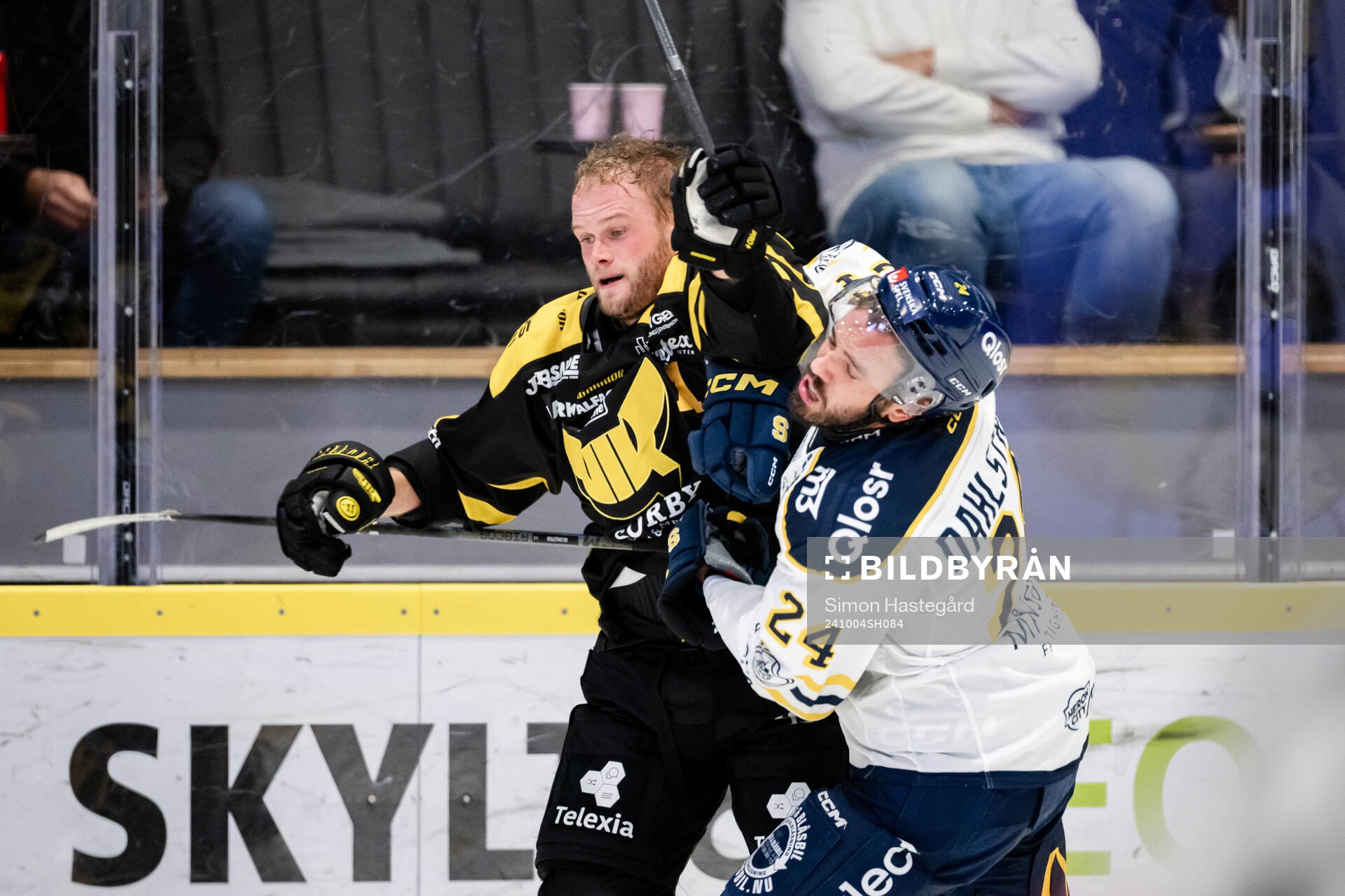 Västerås Kim Rosdahl och Södertäljes Jacob Dahlström