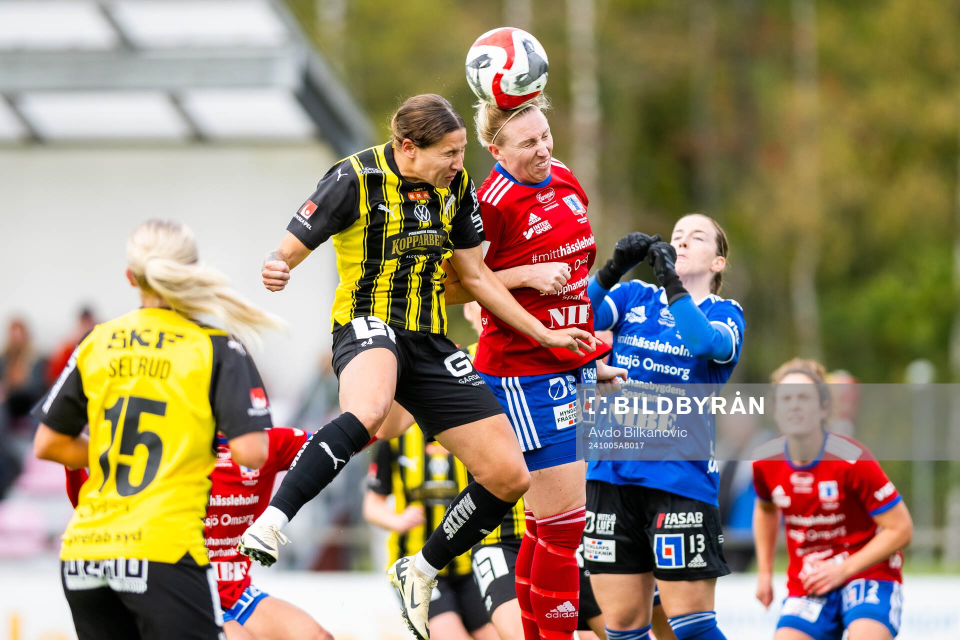 Häckens Tabby Tindell mot Vittsjös Sandra Lynn