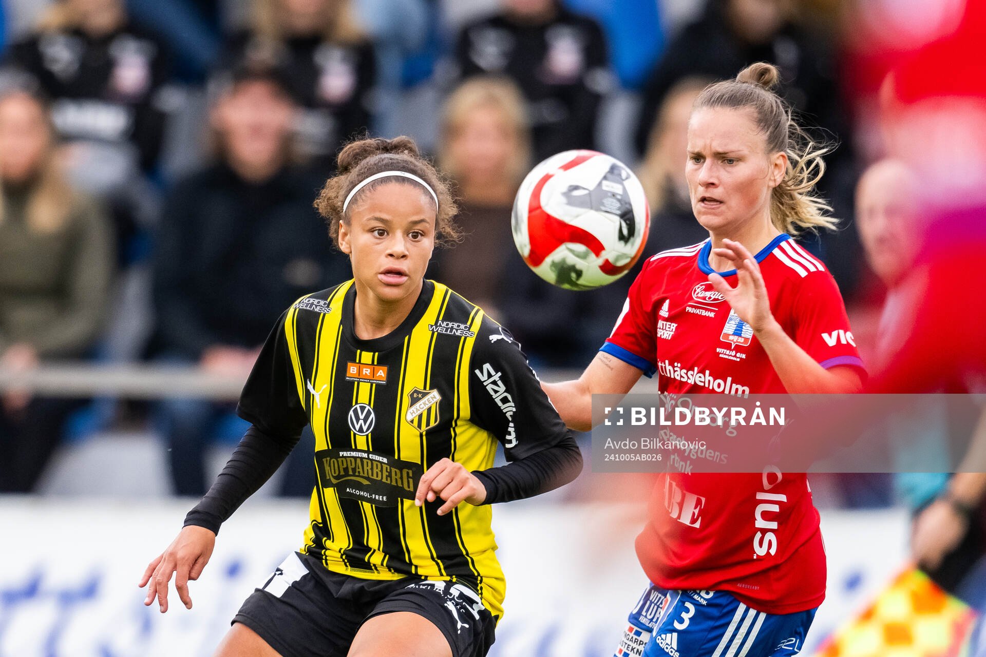 Vittsjös Julia Tunturi och Häckens Felicia Schröder