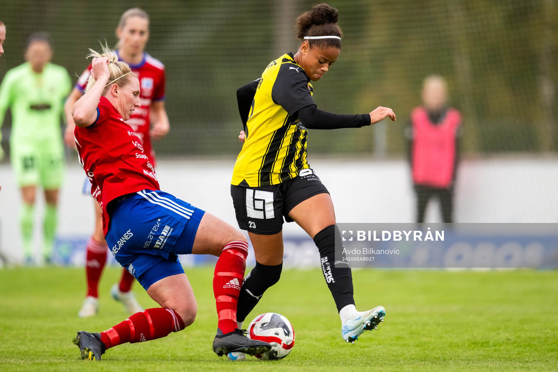 Häckens Felicia Schröder och Vittsjös Sandra Lynn