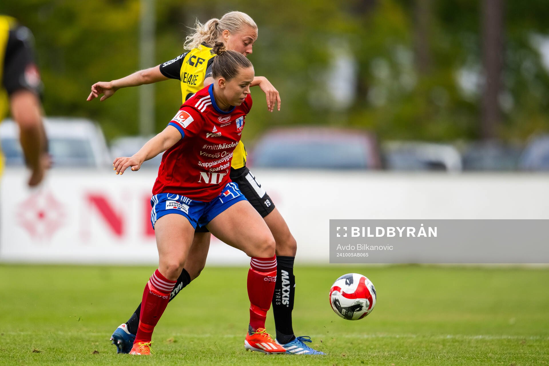 Vittsjös Hanna Ekengren och Häckens Alva Selerud
