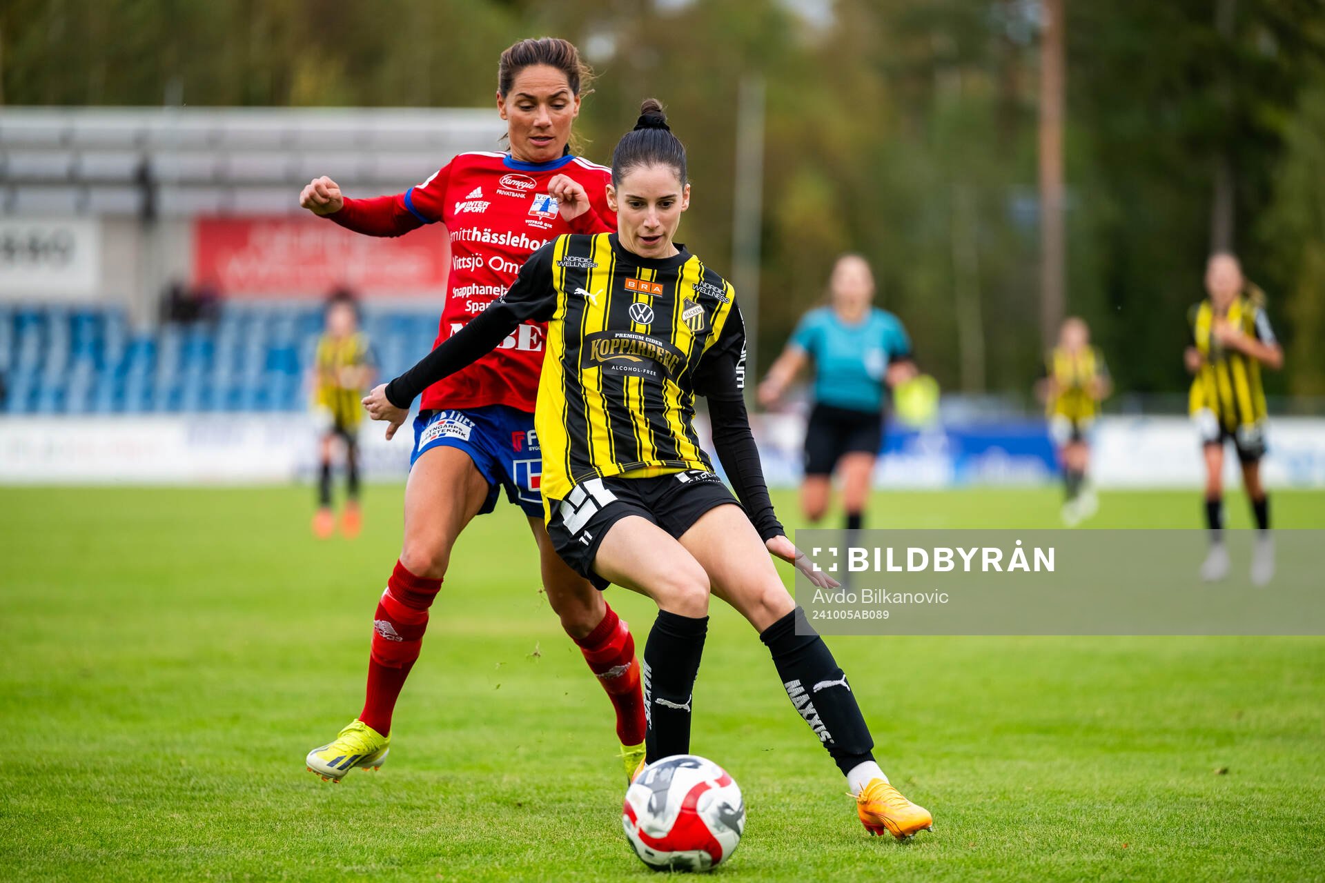 Vittsjös Elisabet Klinga och Häckens Clarissa Larisey