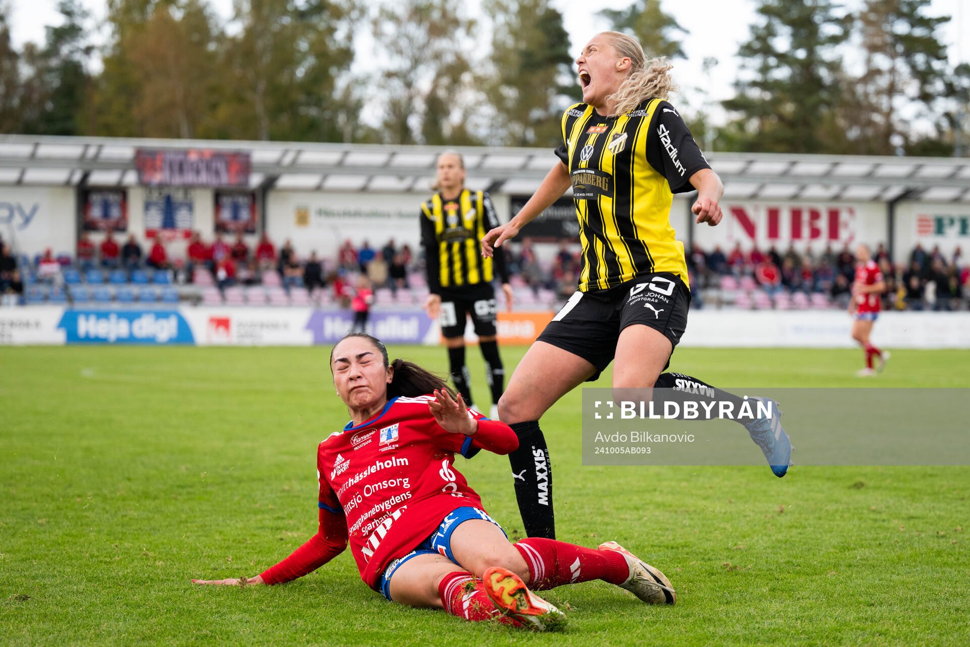 Vittsjös Jaida Nyby och Häckens Elma Junttila Nelhage