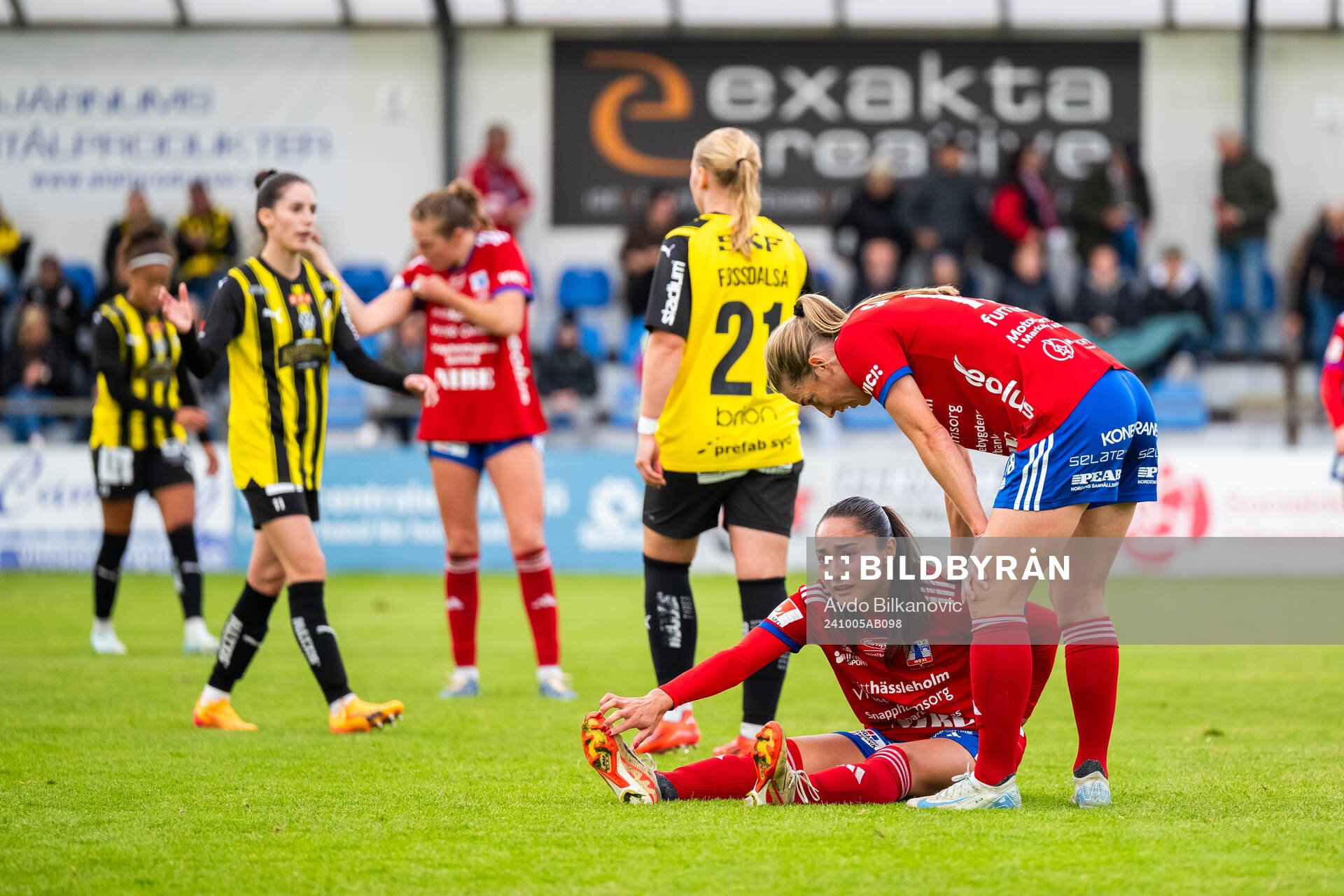 Vittsjös spelare deppar