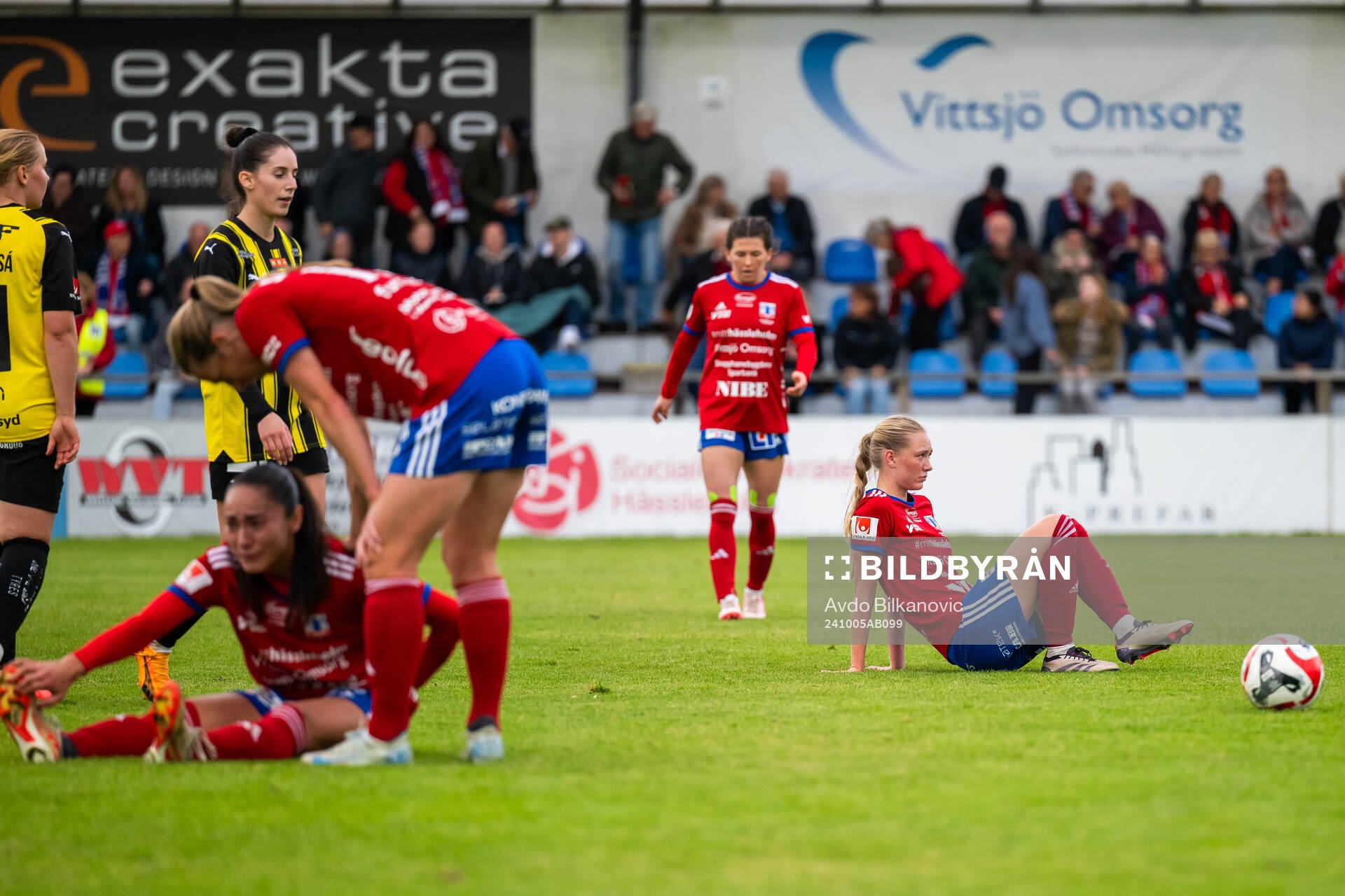 Vittsjös spelare deppar