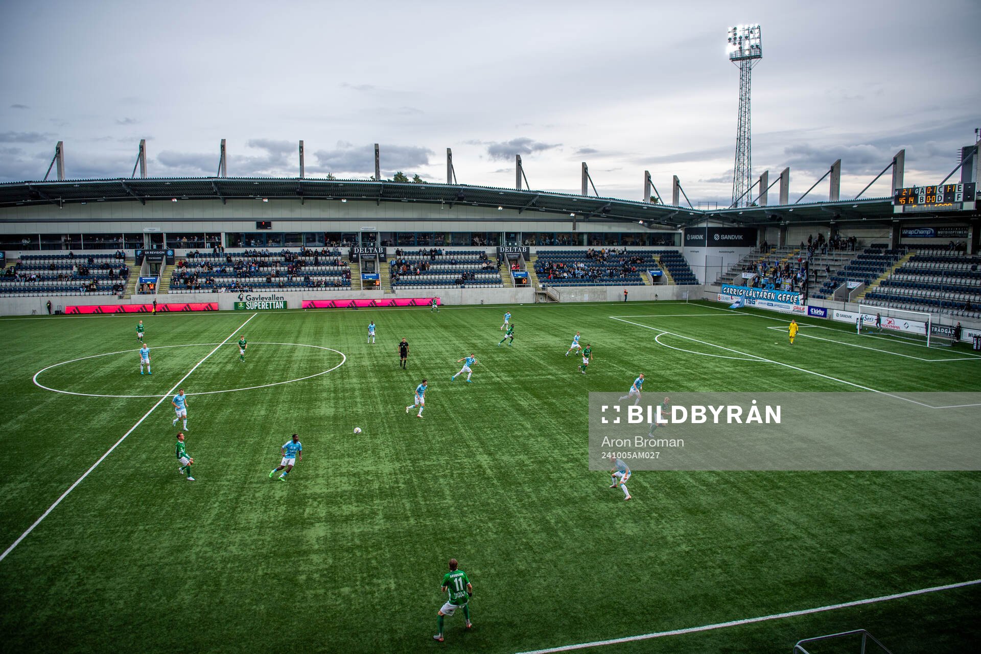 Interiör vy av Gavlevallen