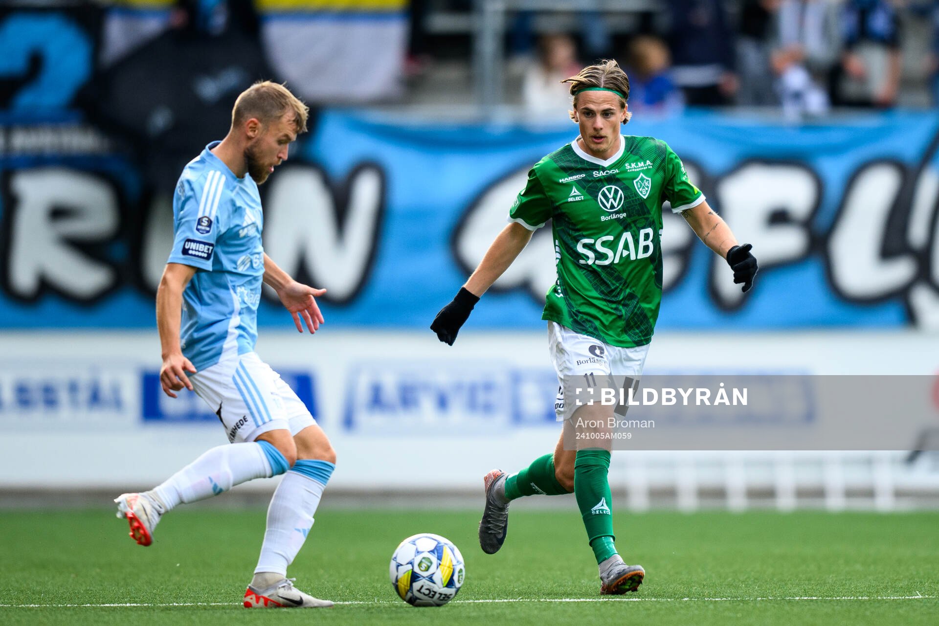 Gefles Christoffer Aspgren och Brages Johan Arvidsson