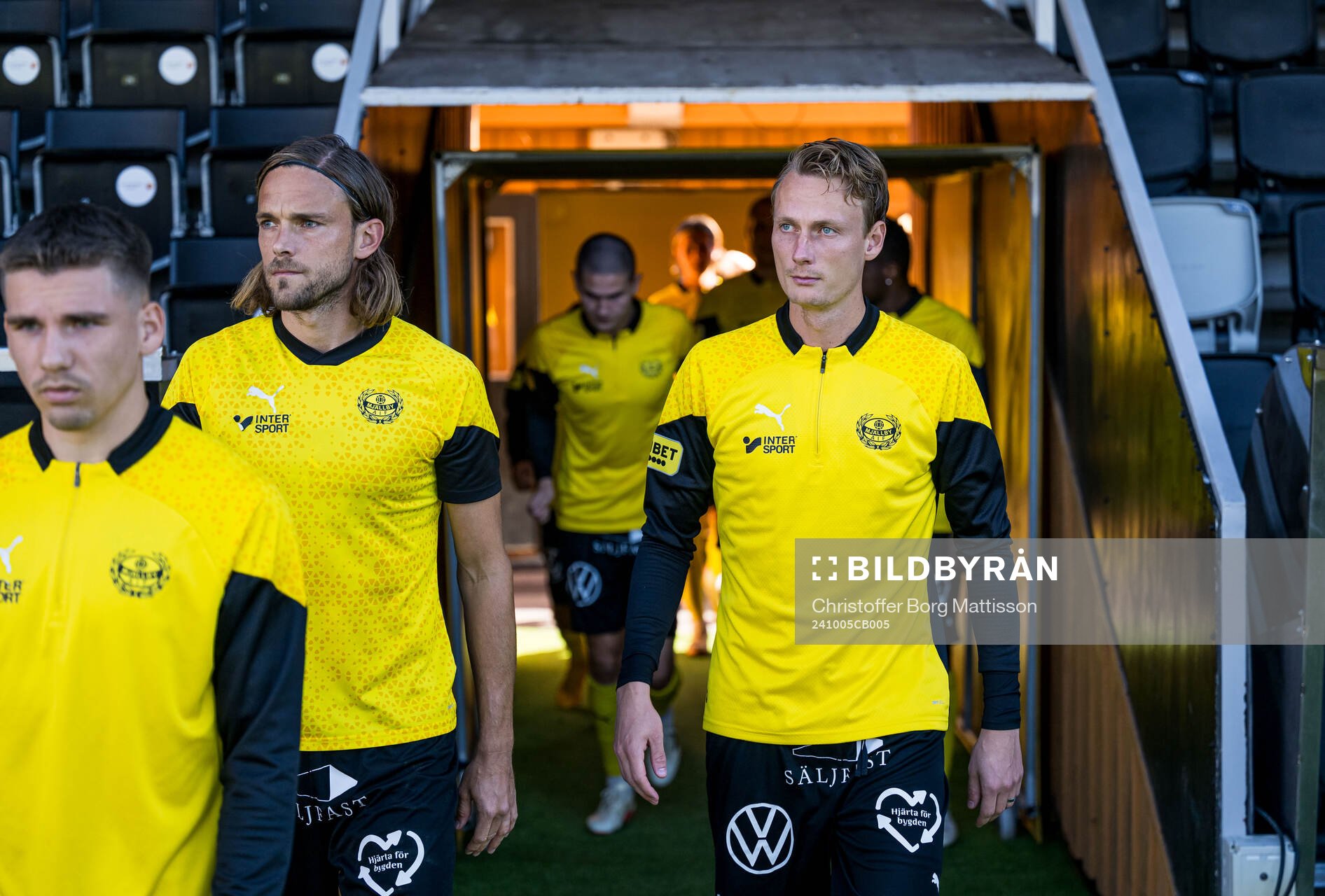 Mjällbys Tom Pettersson och Alexander Johansson