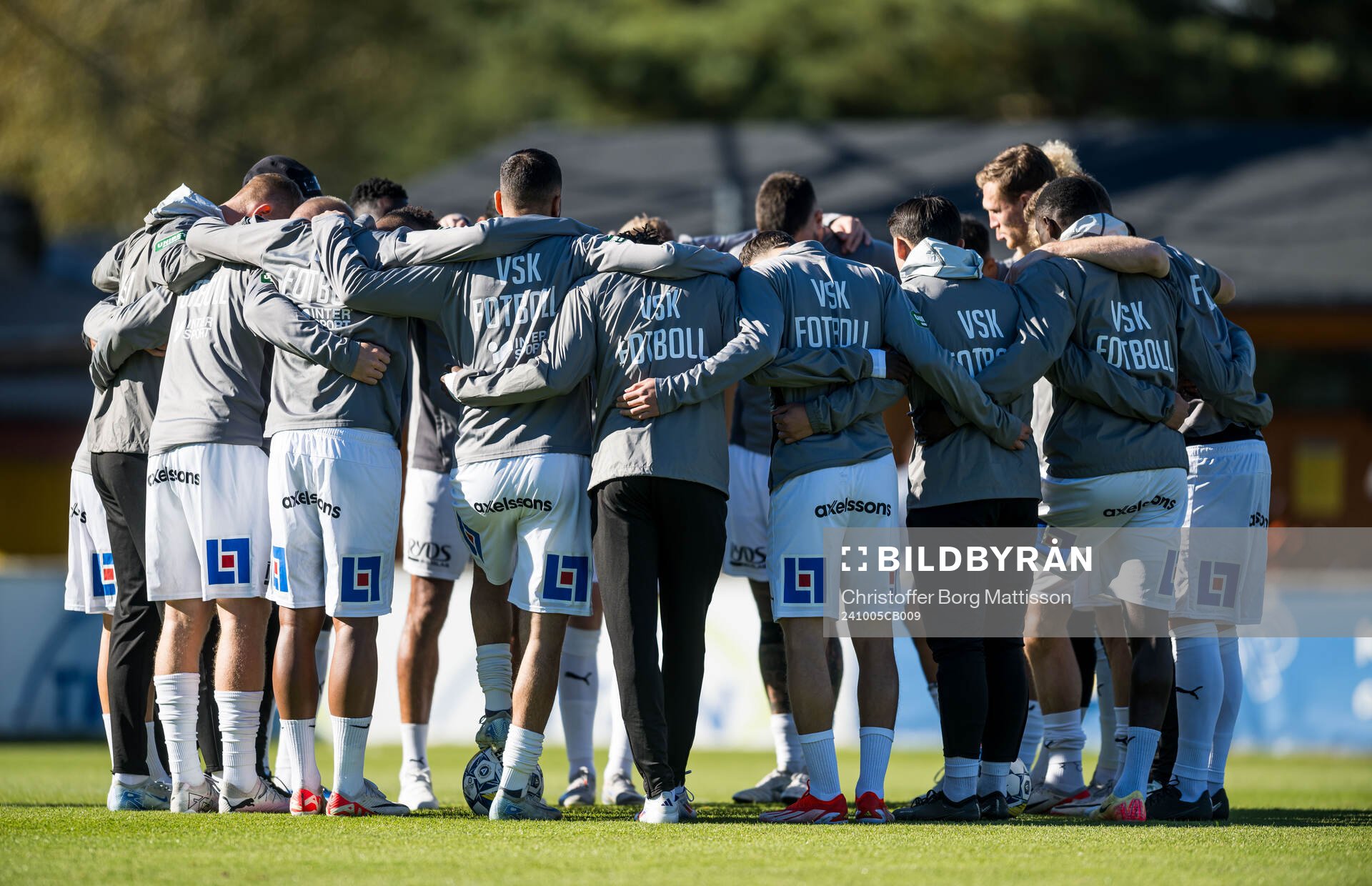 Västerås spelare samlas