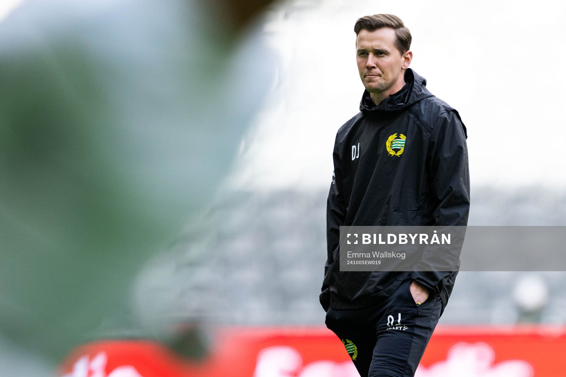 Hammarbys assisterande tränare Douglas Jakobsen