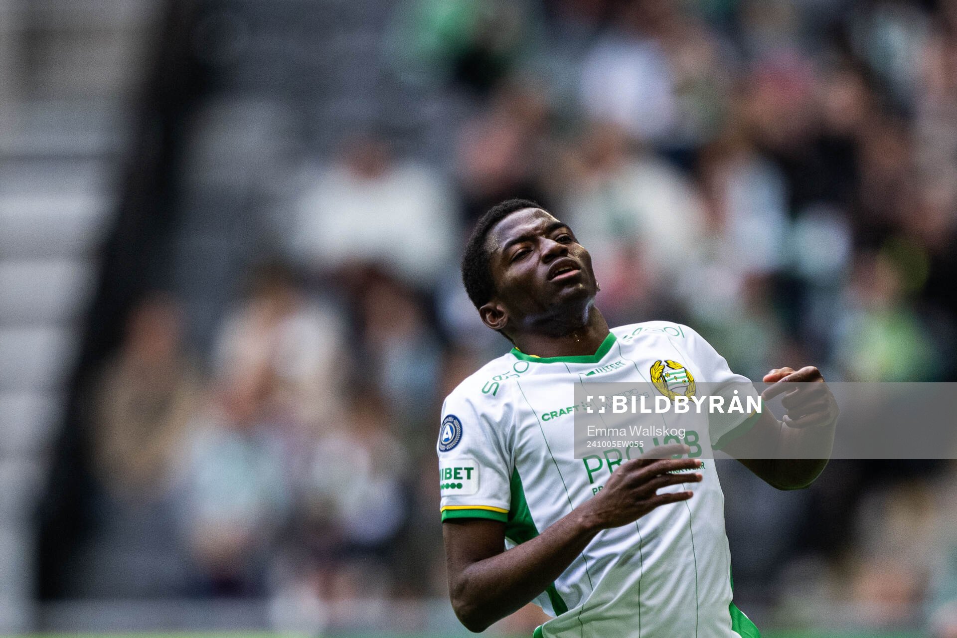 Hammarbys Bouzomana Toure deppar