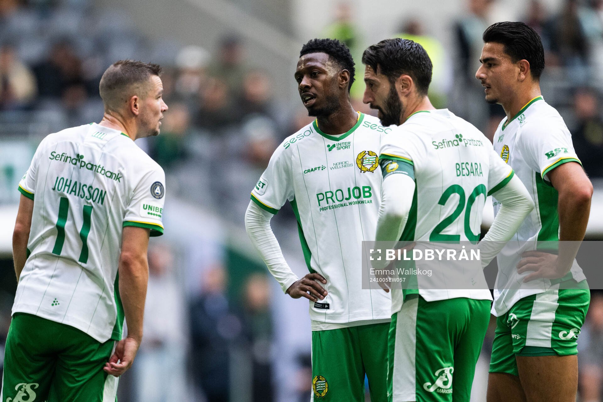 Hammarbys Oscar Johansson Schellhas, Shaquille Pinas, Nahir