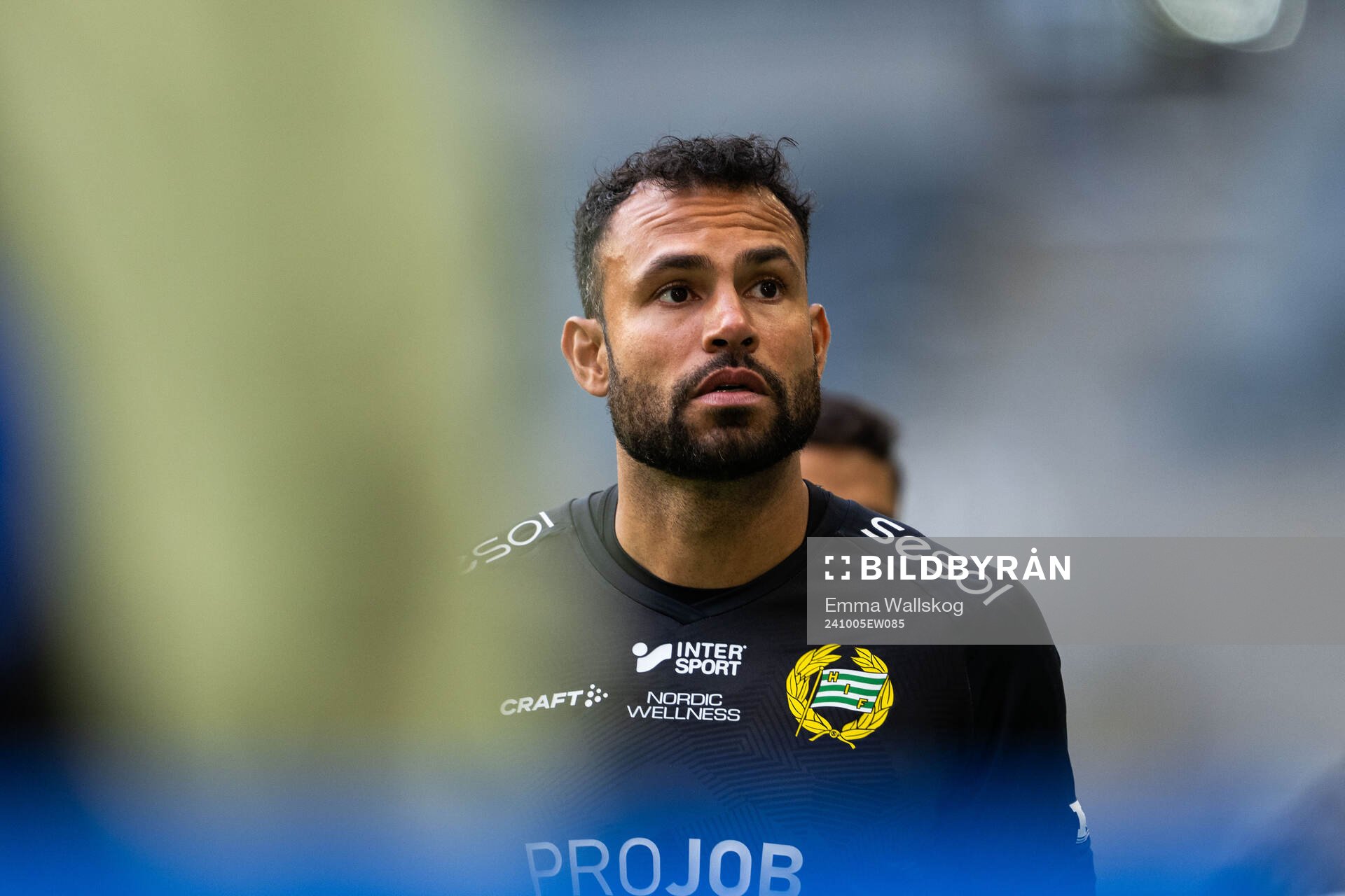 Hammarbys målvakt Warner Hahn