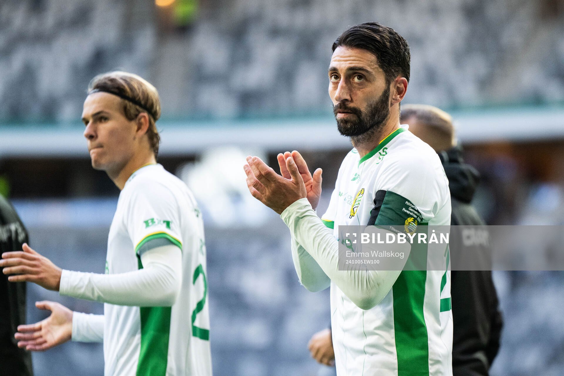 Hammarbys Markus Karlsson och Nahir Besara