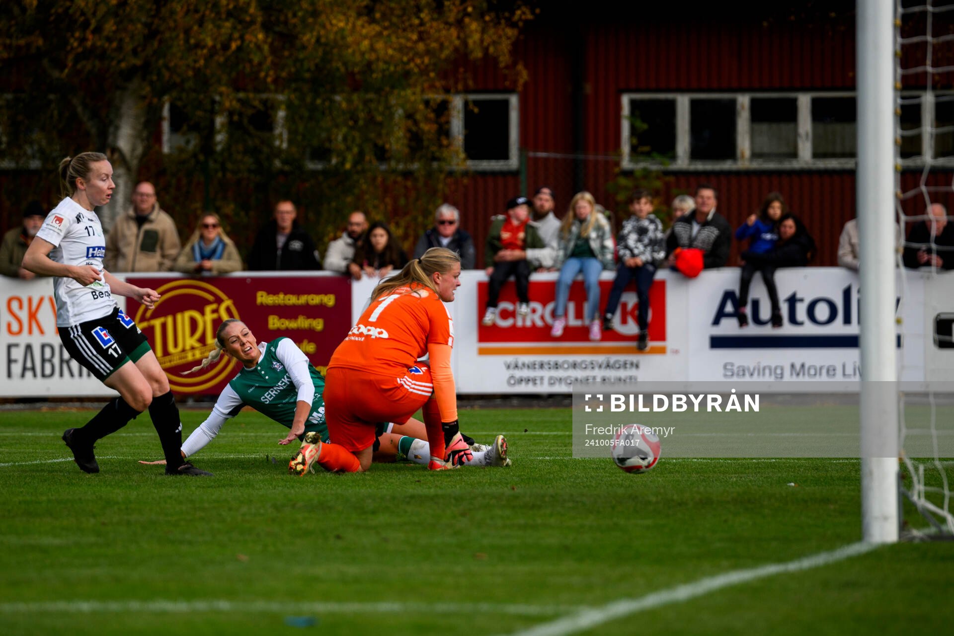Alingsås Moa Öhman  gör 1-0