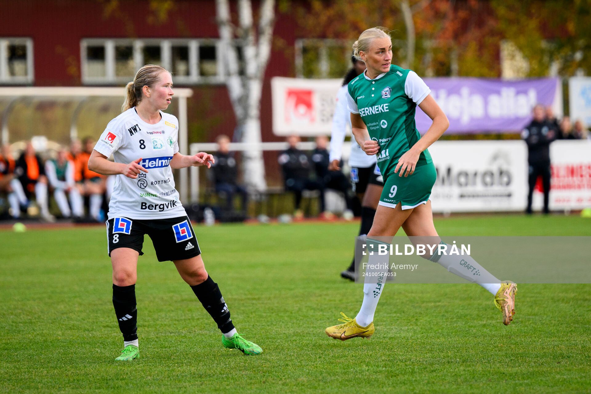 Mallbackens Hilda Gahnsby Dahl och Alingsås Pernilla Milton