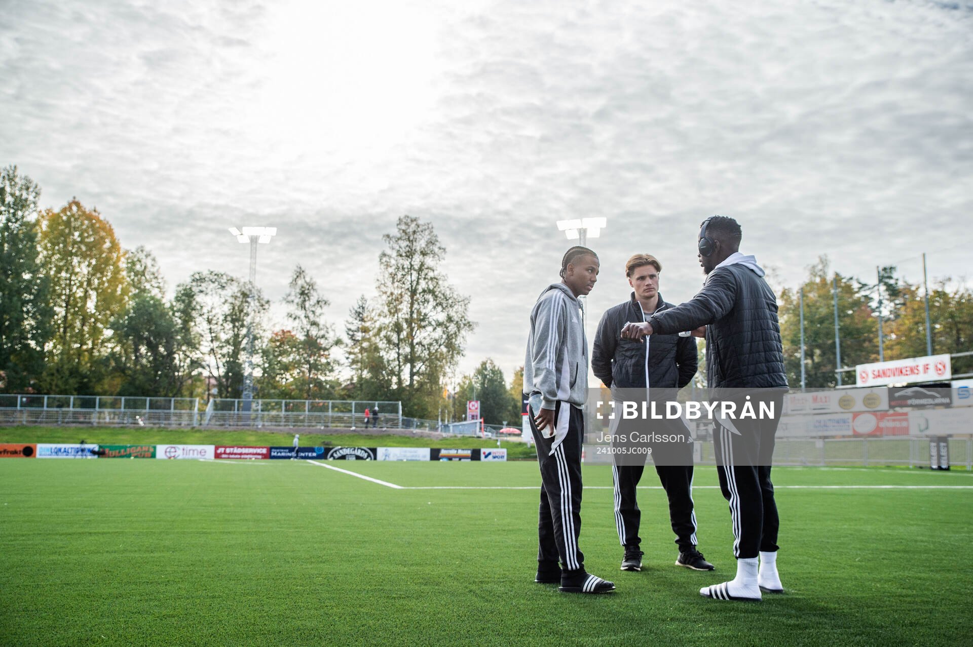 Östersunds Nebiyou Perry och Sebastian Karlsson Grach
