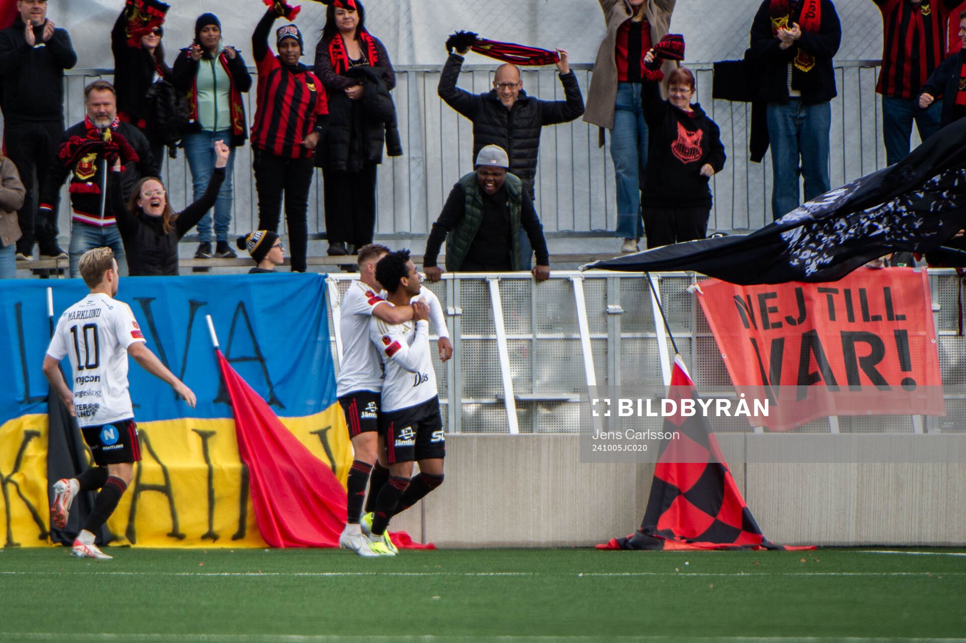 Östersunds Arquimides Ordonez jublar