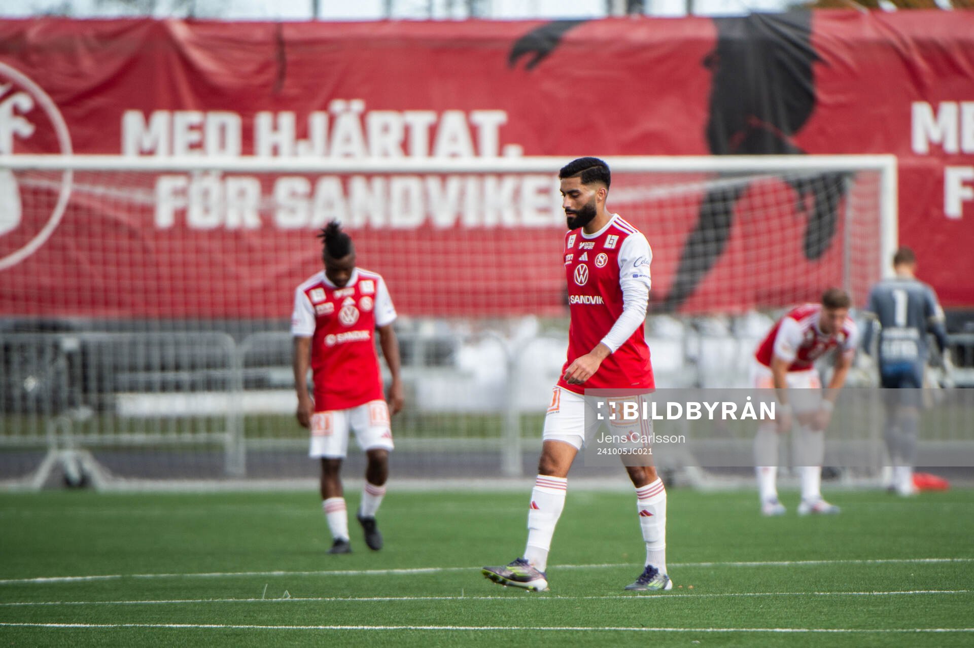 Sandvikens Amin Al-Hamawi deppar