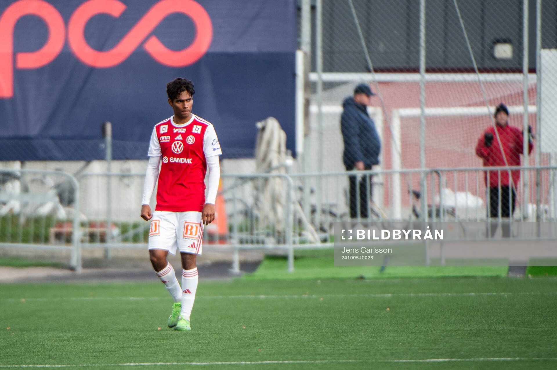 Sandvikens Jonathan Karlsson deppar