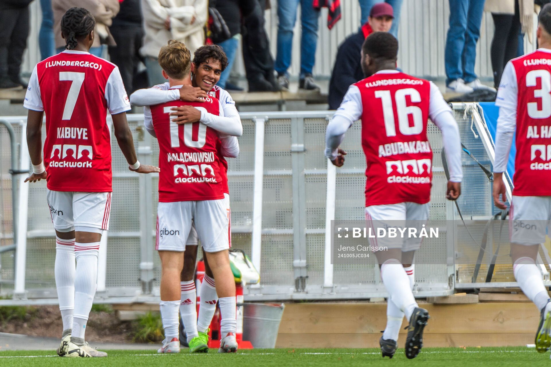 Sandvikens Calvin Kabuye, Ludwig Malachowski Thorell,
