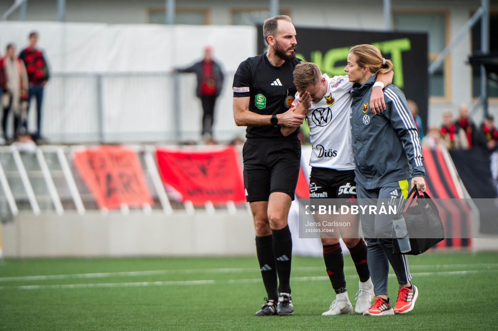 Östersunds Mykola Musolitin har ont