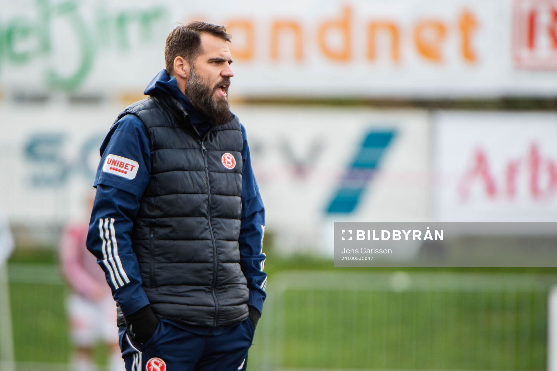 Sandvikens tränare Eldar Abdulic