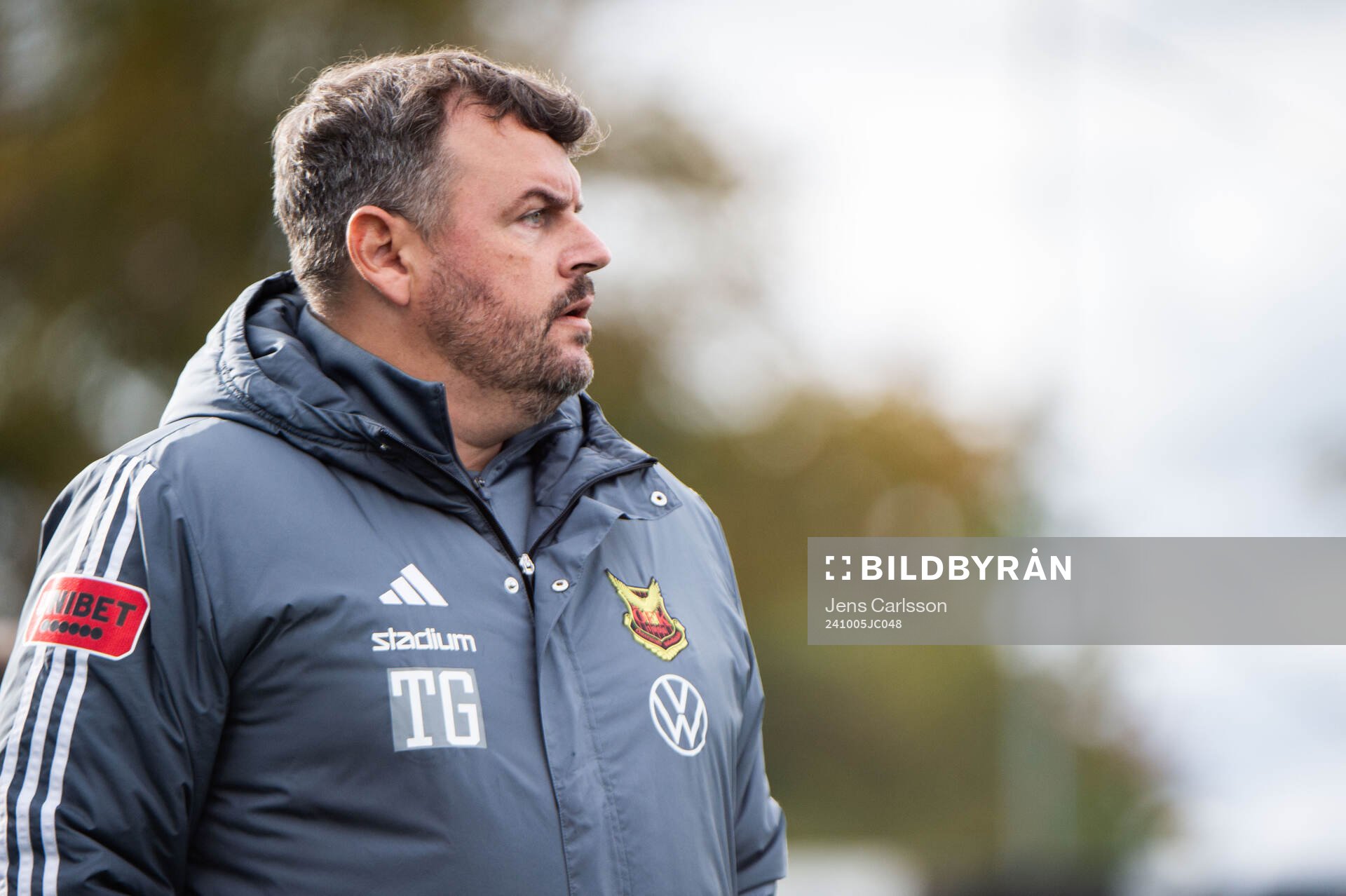 Östersunds tränare Thomas Gabrielsson