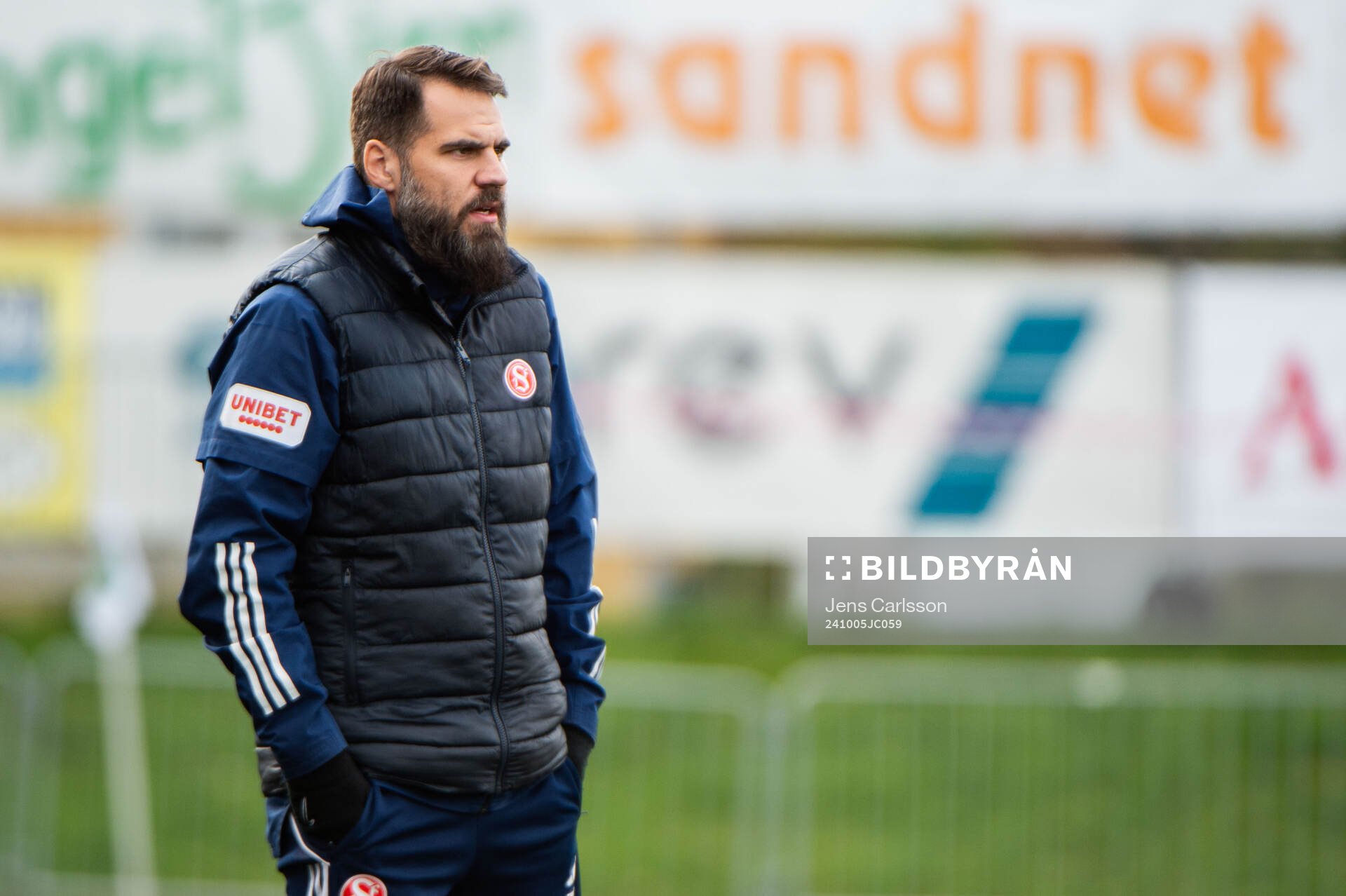 Sandvikens tränare Eldar Abdulic