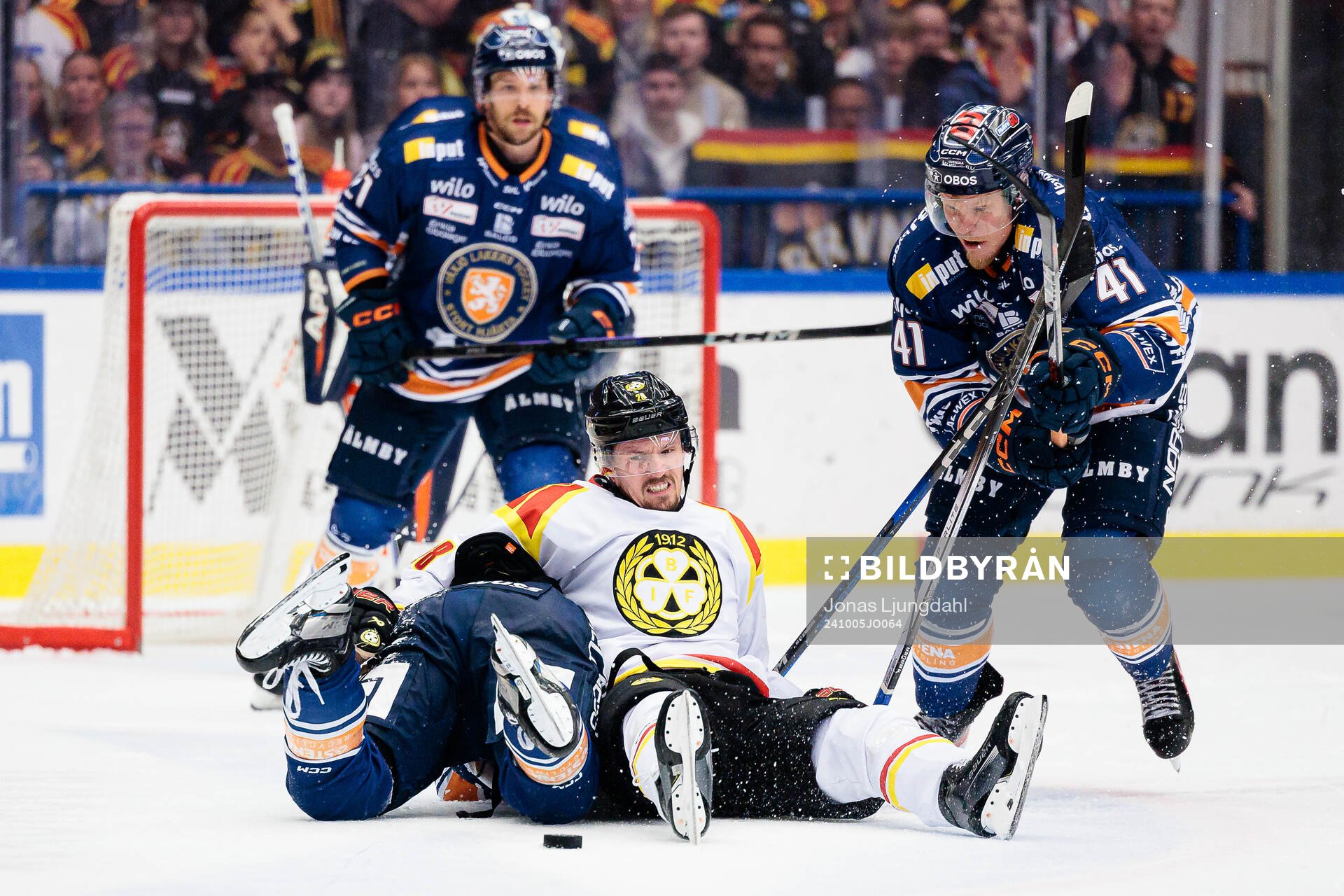 Brynäs Johannes Kinnvall och Växjös Ludvig Nilsson